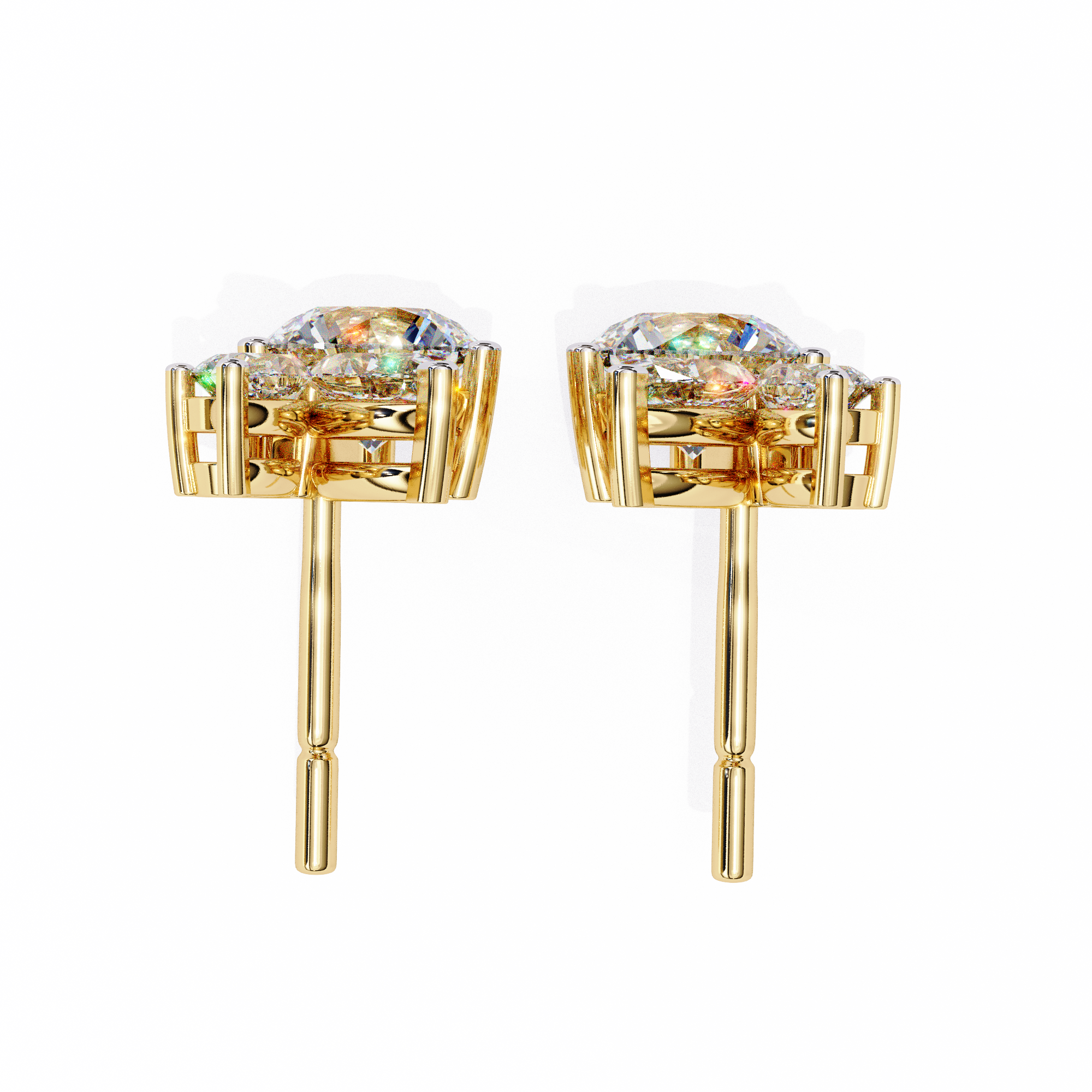 Jemima Solitaire Earring