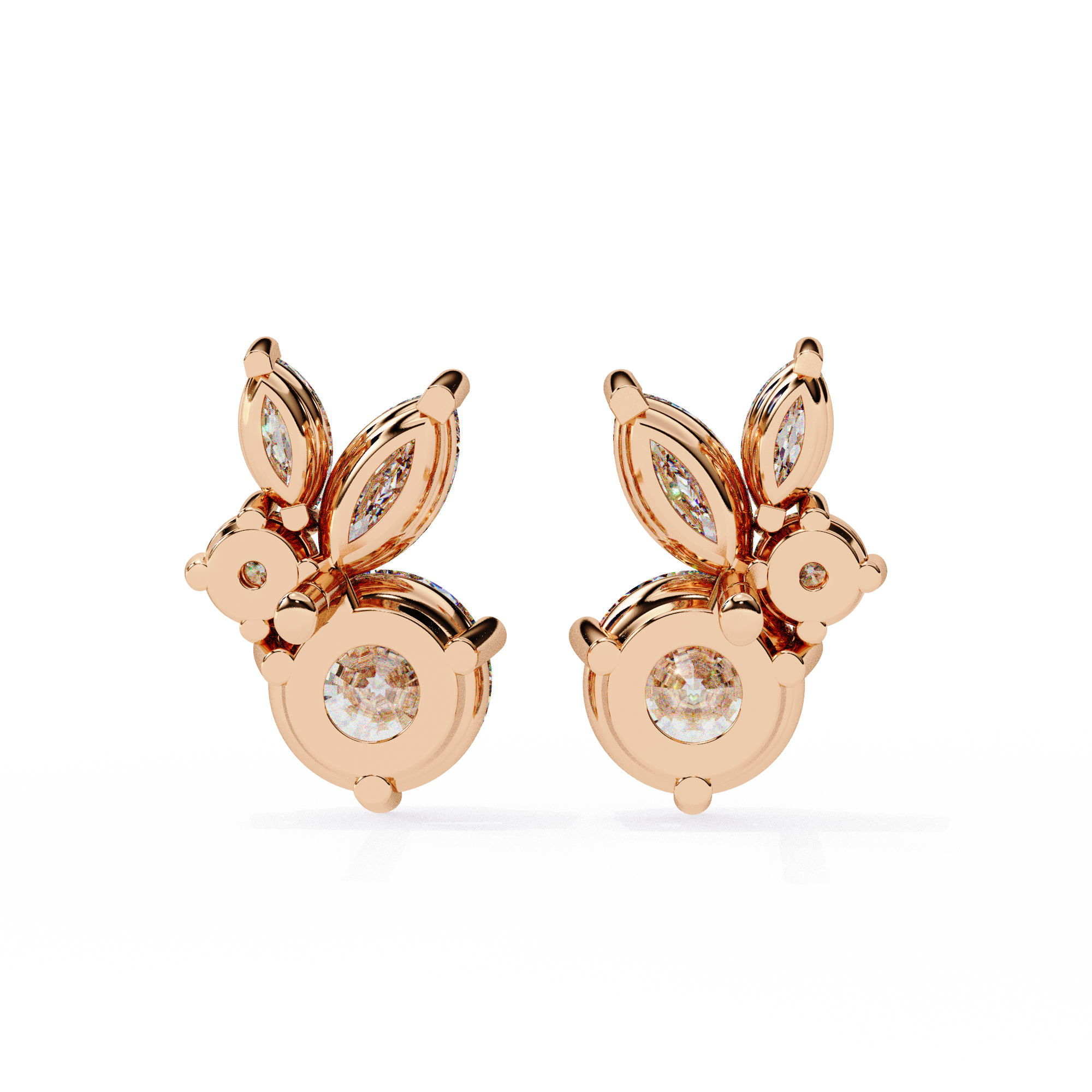 Jemima Solitaire Earring