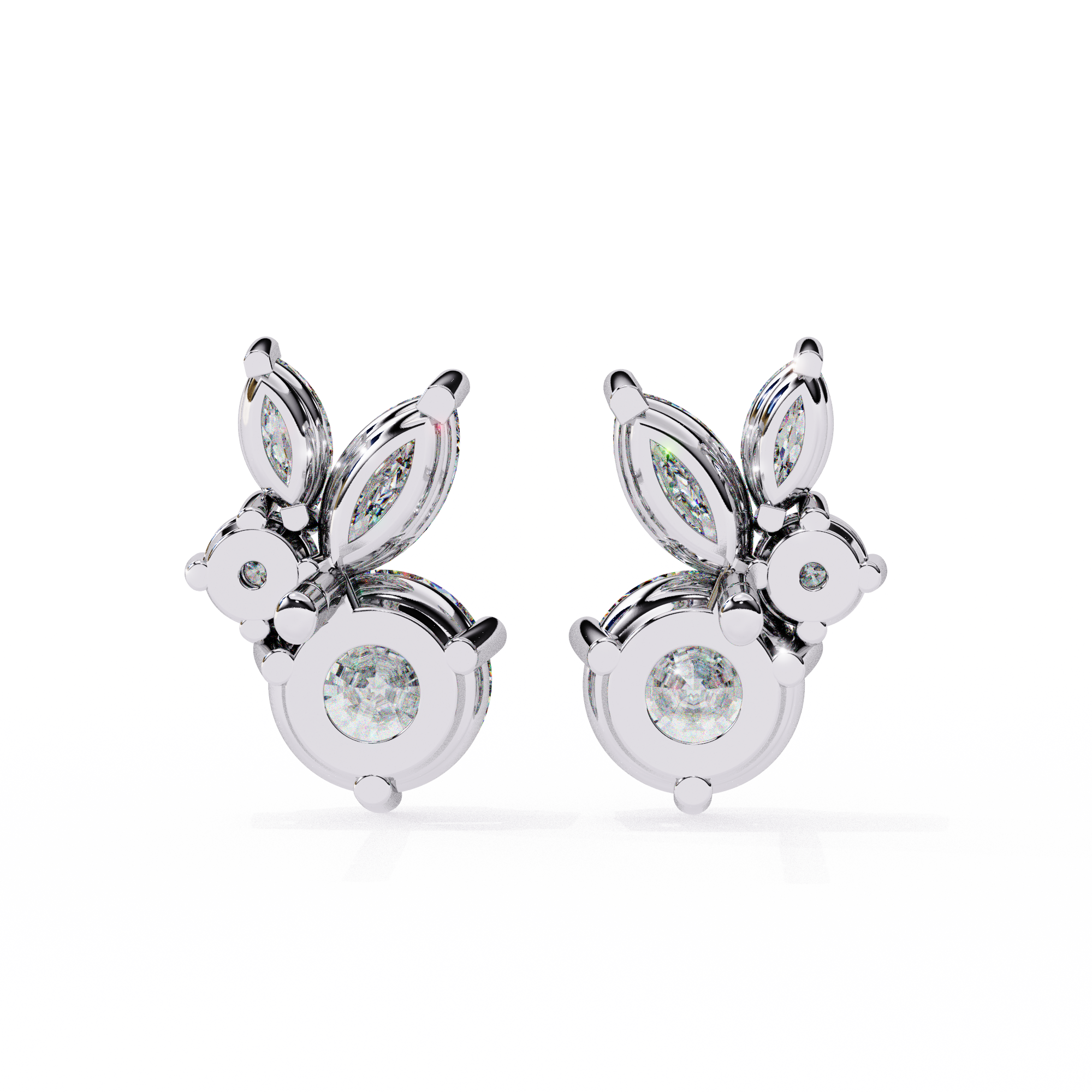 Jemima Solitaire Earring