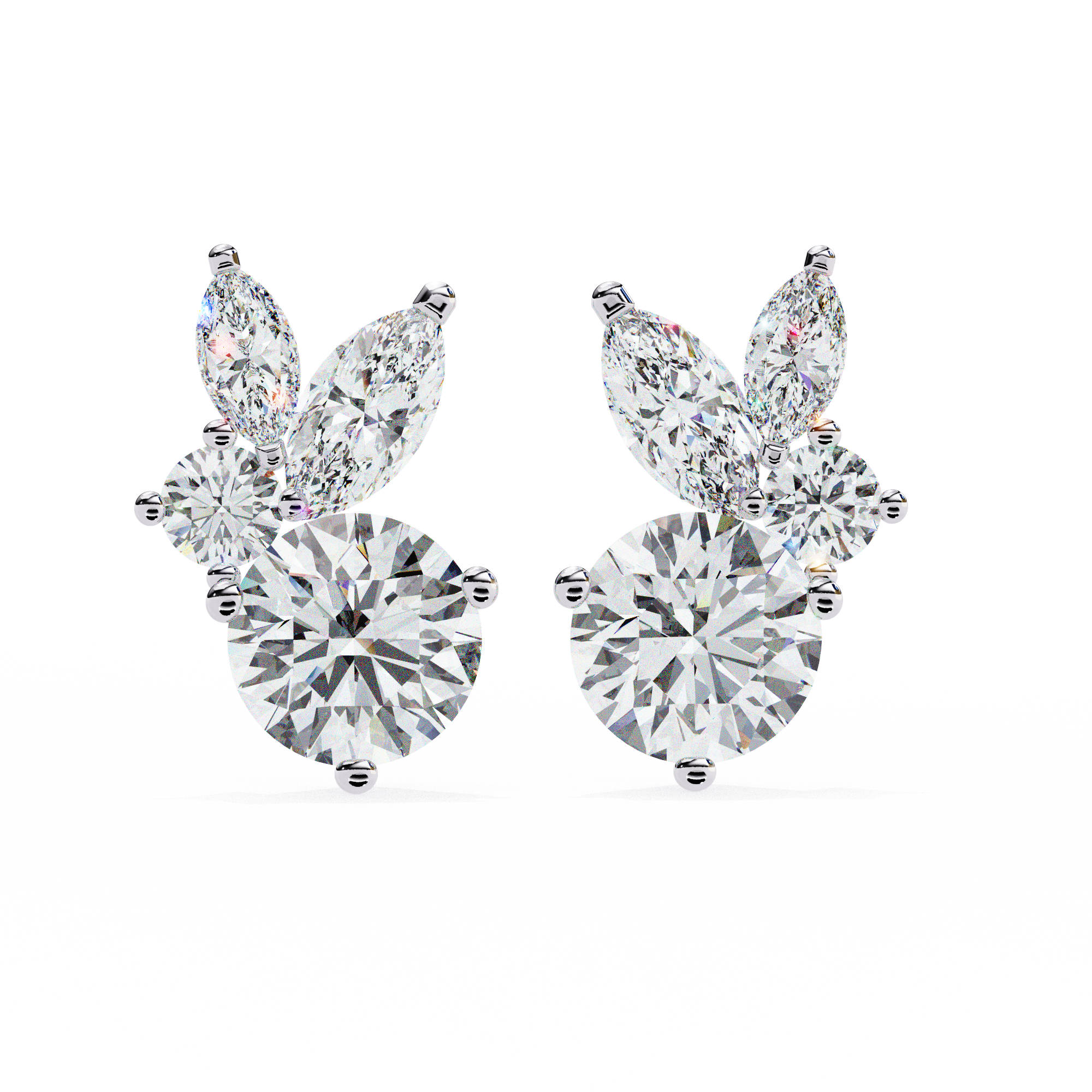 Jemima Solitaire Earring