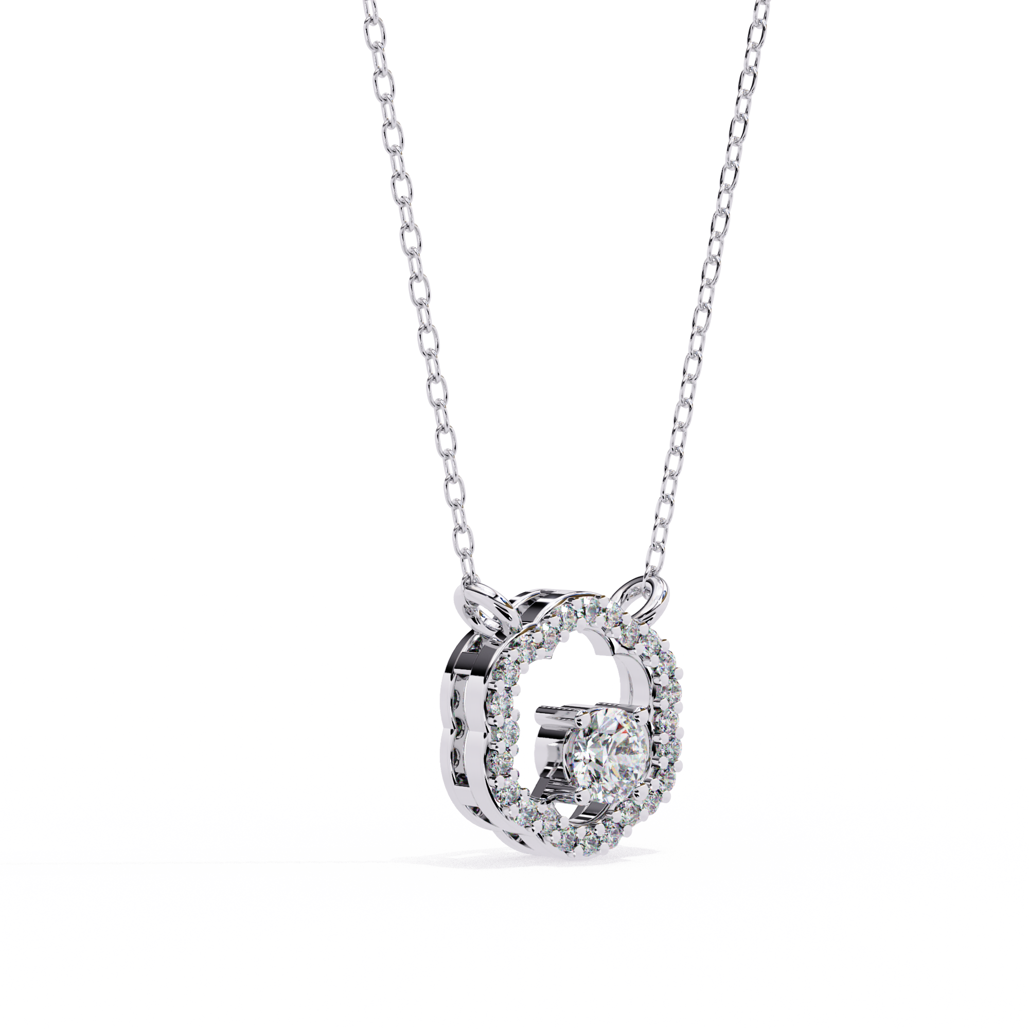 Paisley Solitaire Pendant