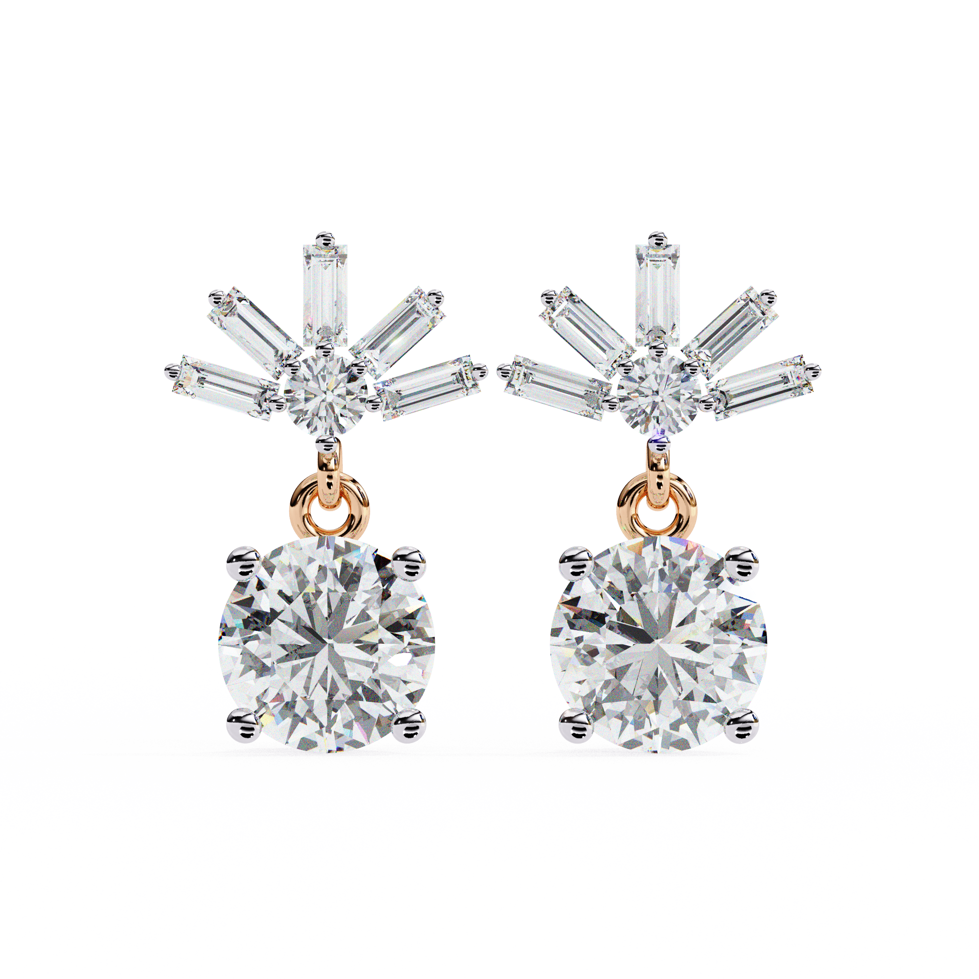 Bethany Solitaire Earring