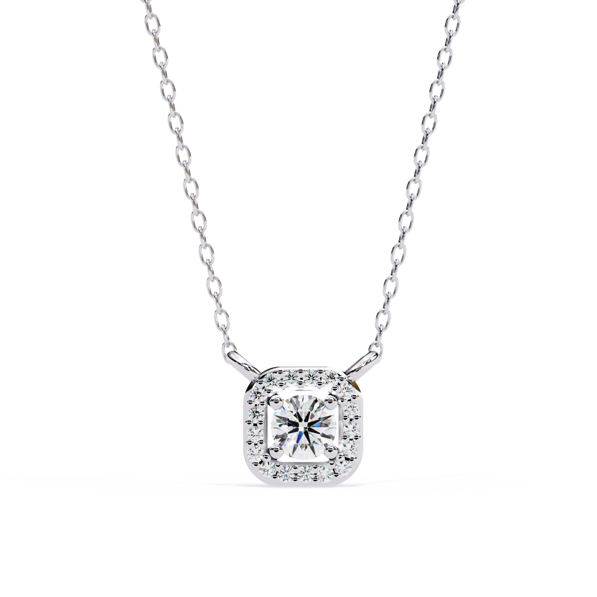 Everly Solitaire Pendant