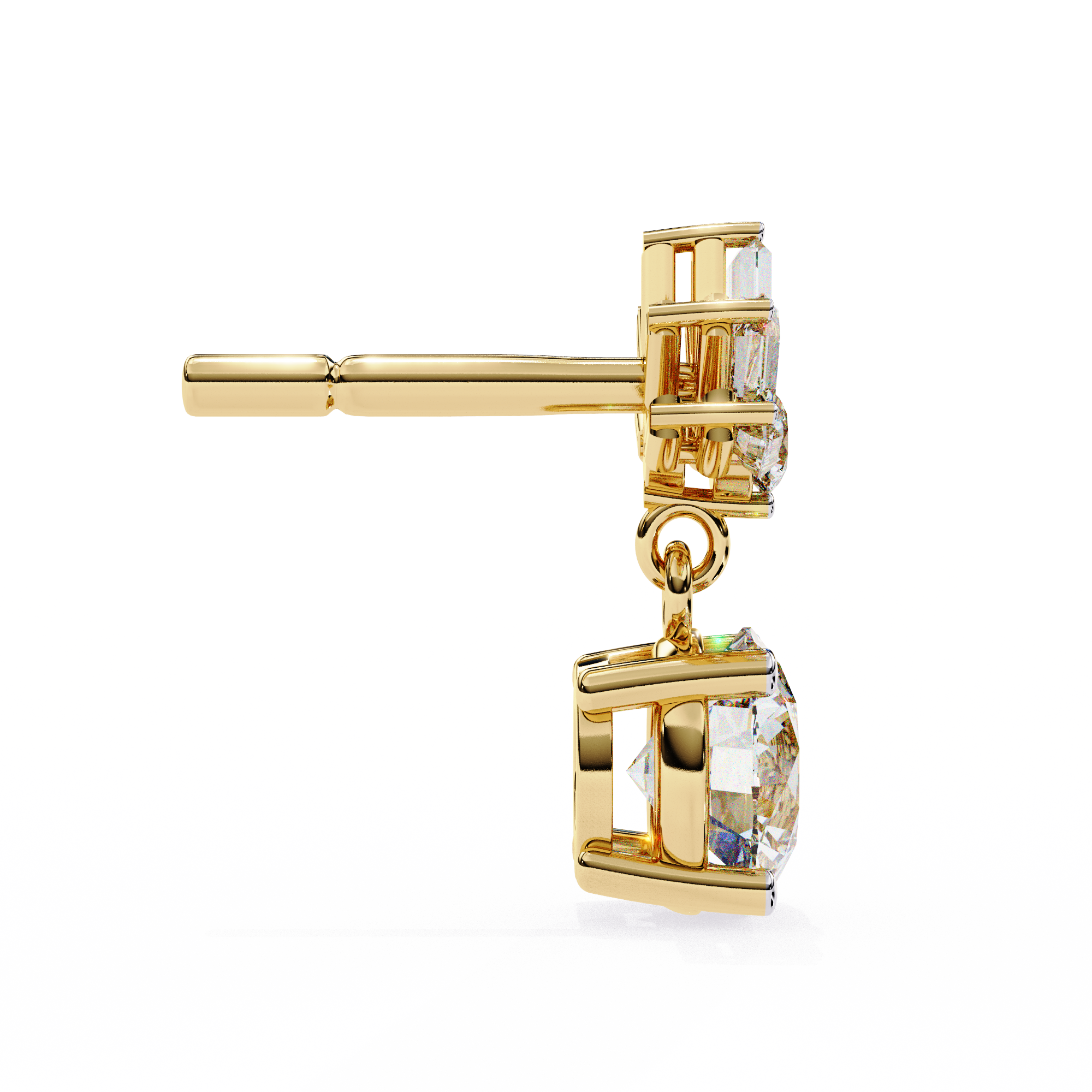 Bethany Solitaire Earring