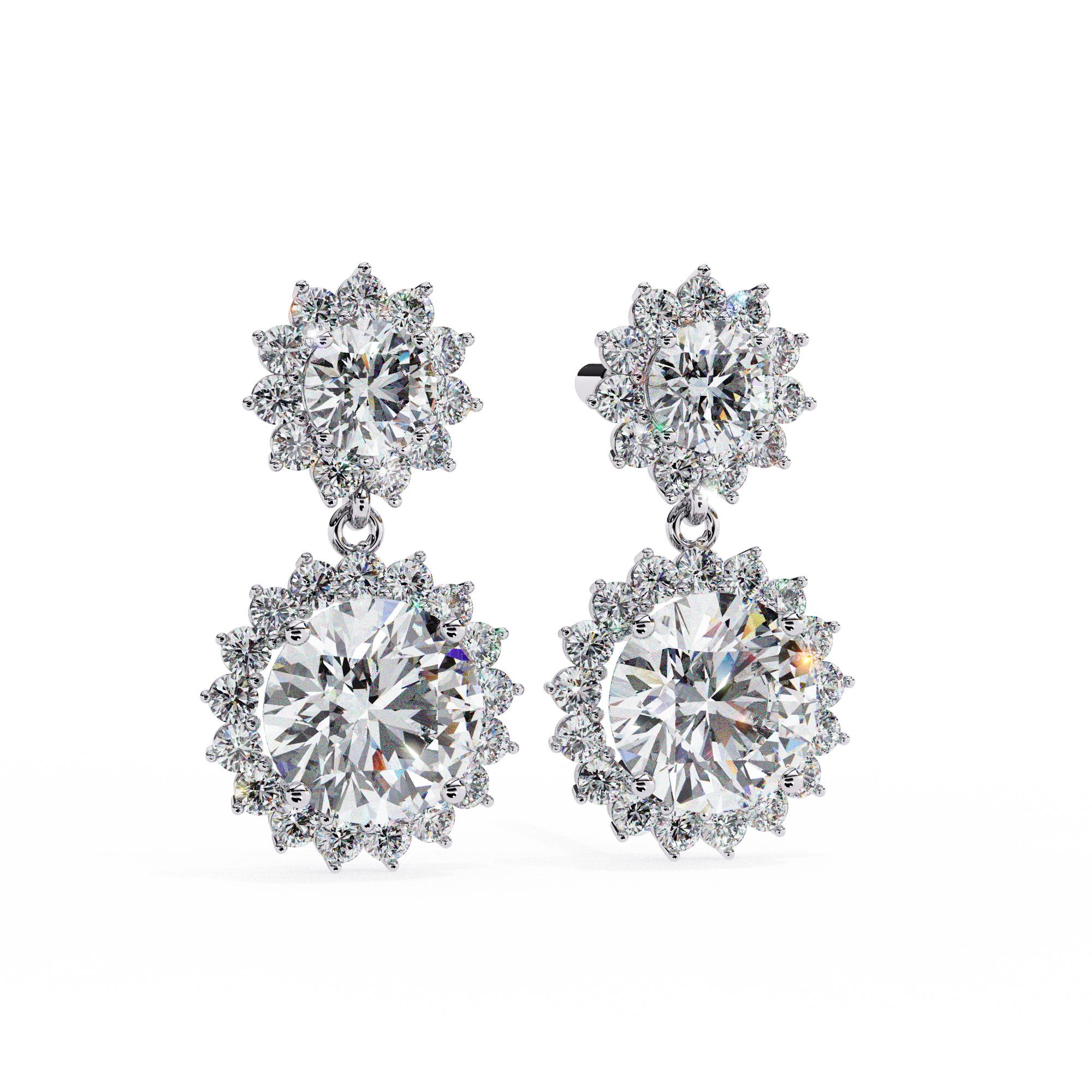 Brigitte Solitaire Earring