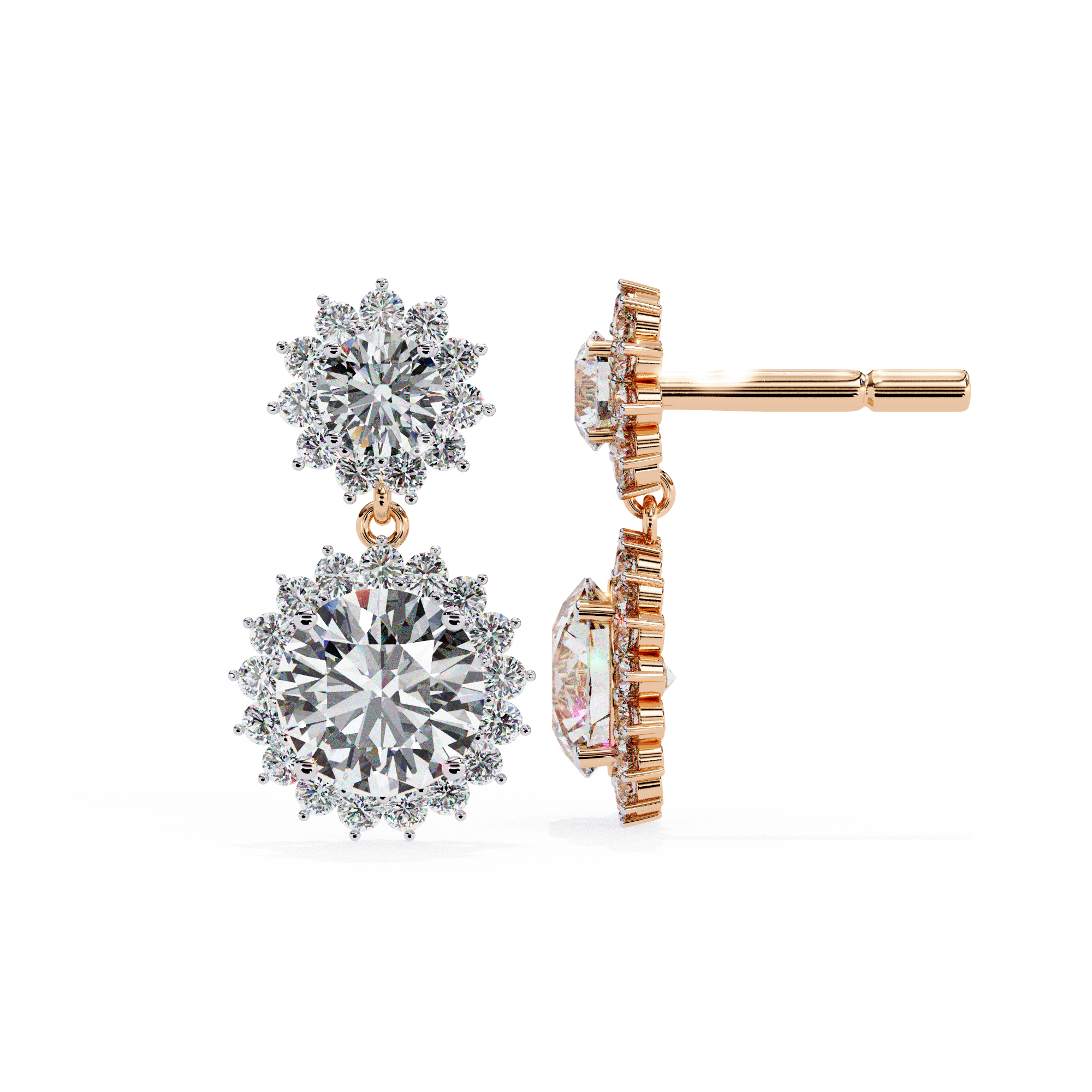 Brigitte Solitaire Earring