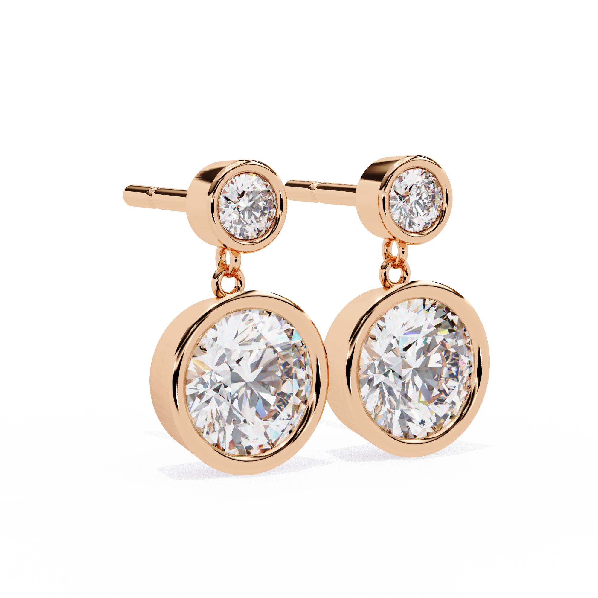 Evangeline Solitaire Earring