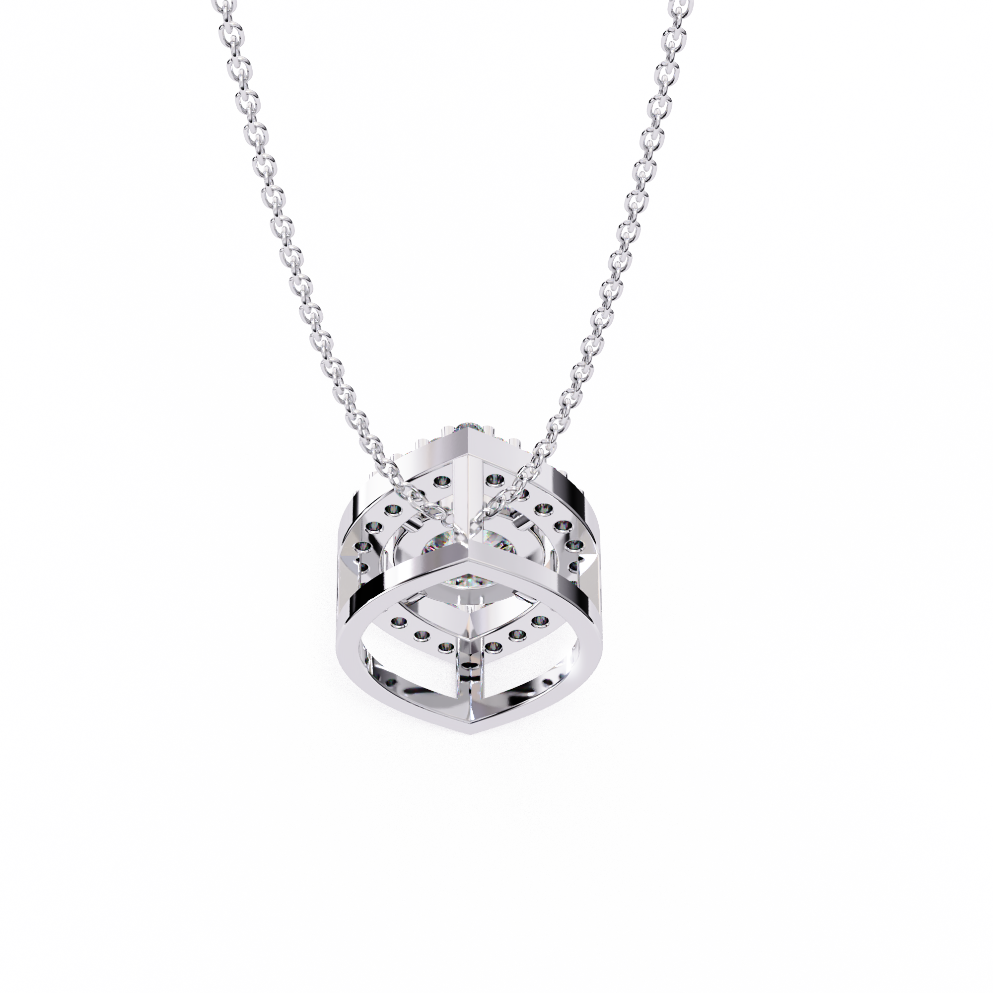 Mia Solitaire Pendant