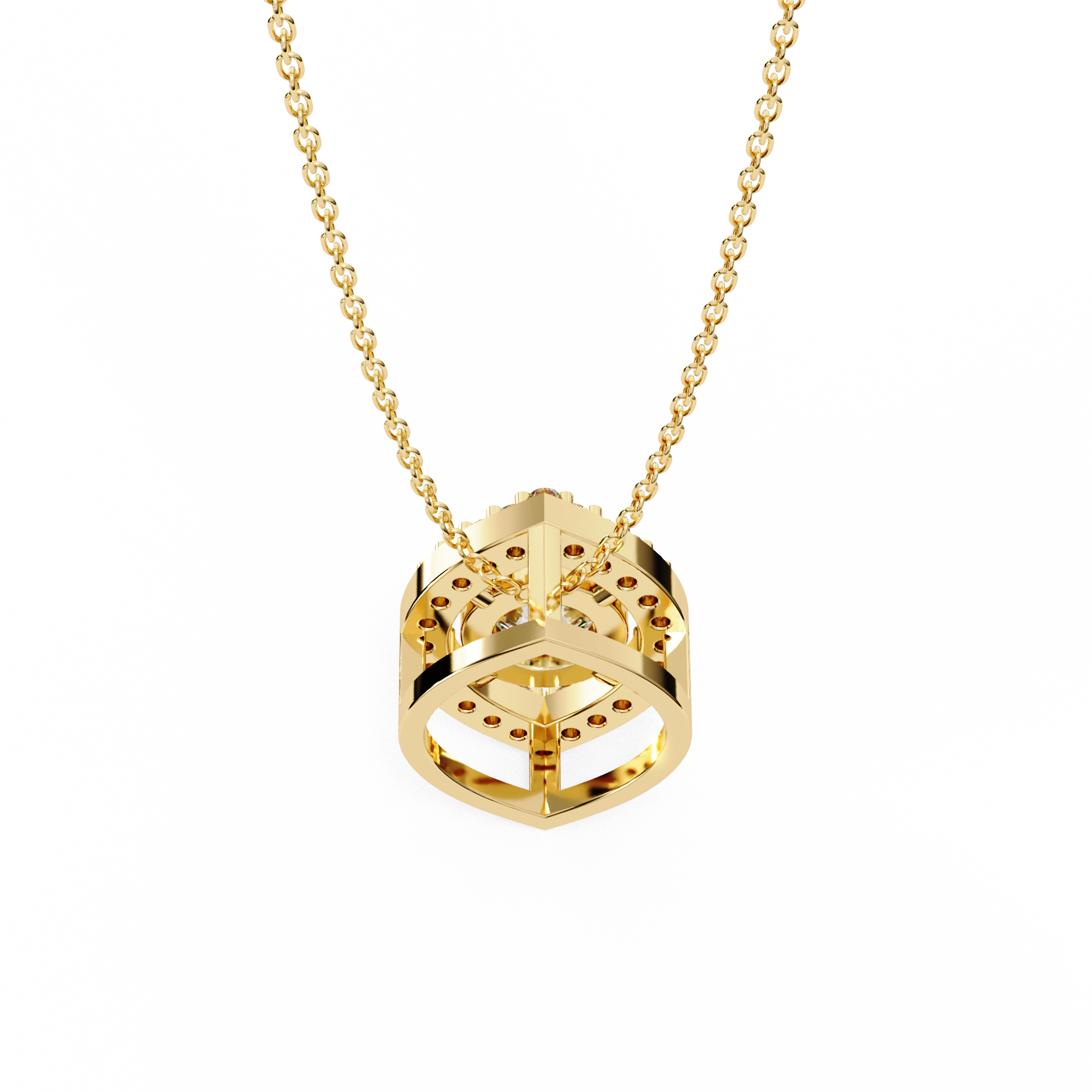 Mia Solitaire Pendant