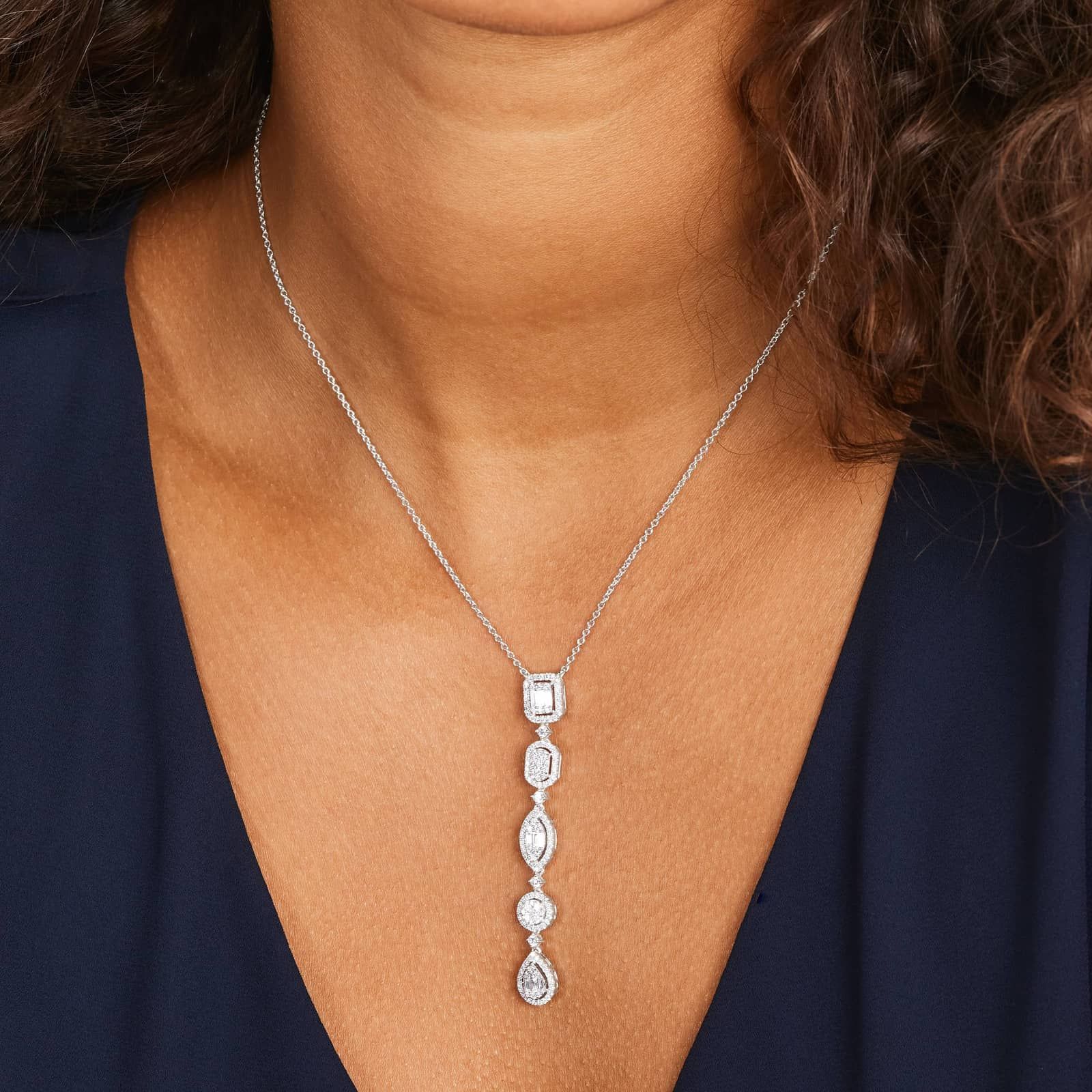 Lilly Diamond Necklace