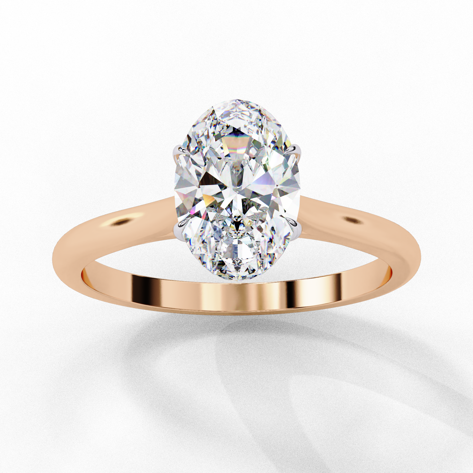 Vega Solitaire Ring
