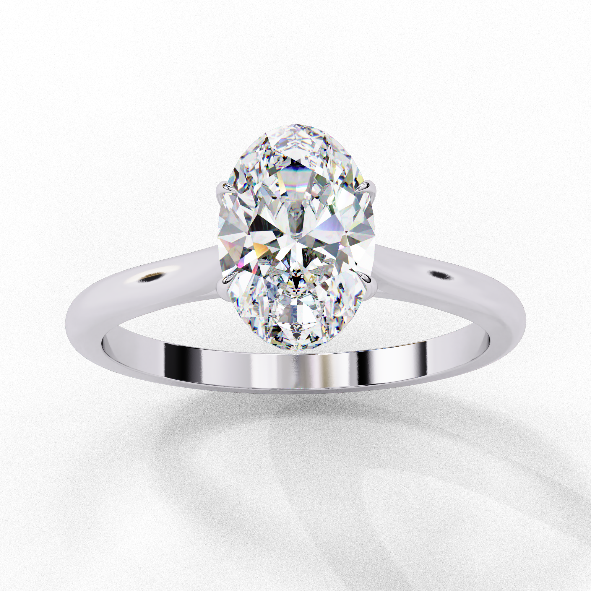 Vega Solitaire Ring
