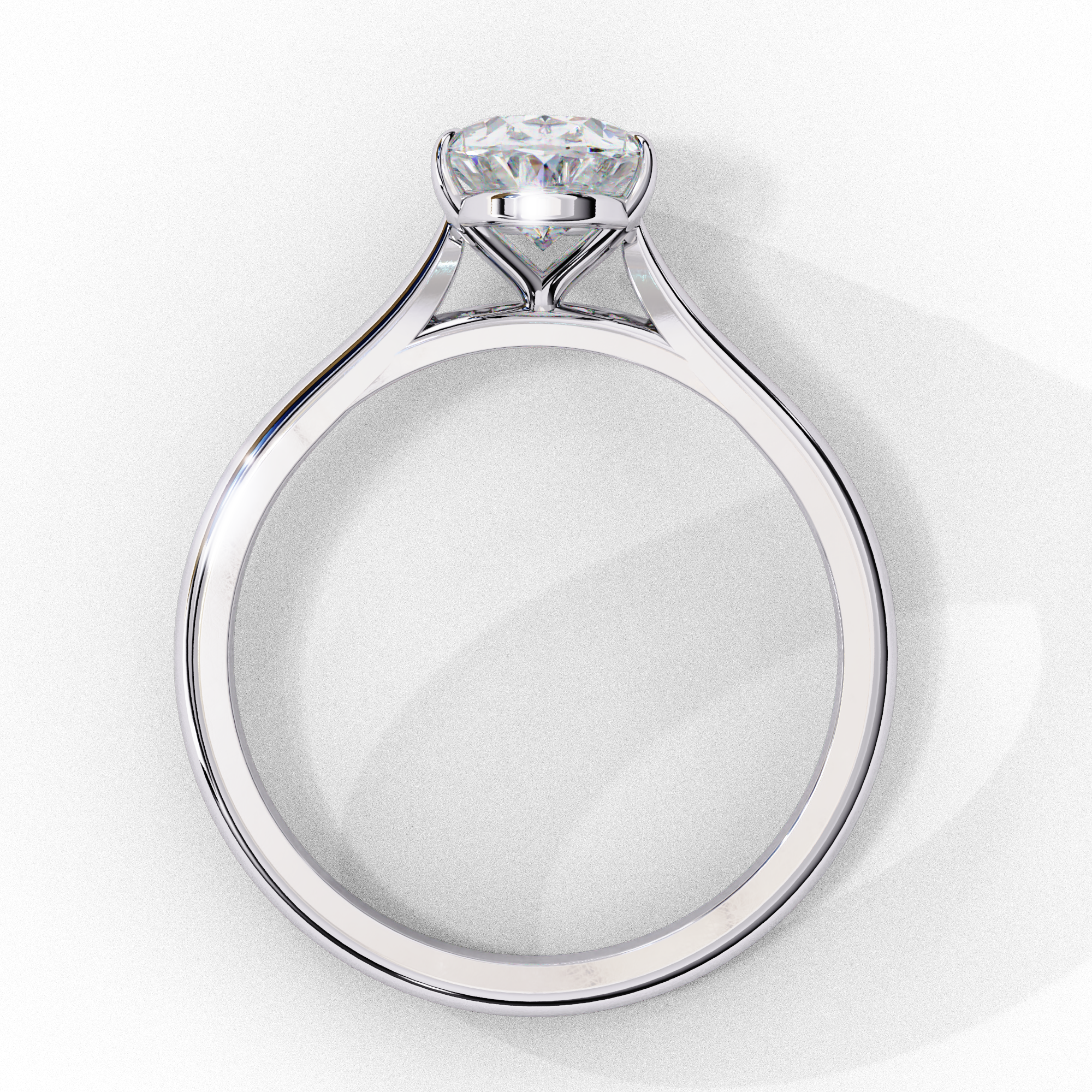 Vega Solitaire Ring
