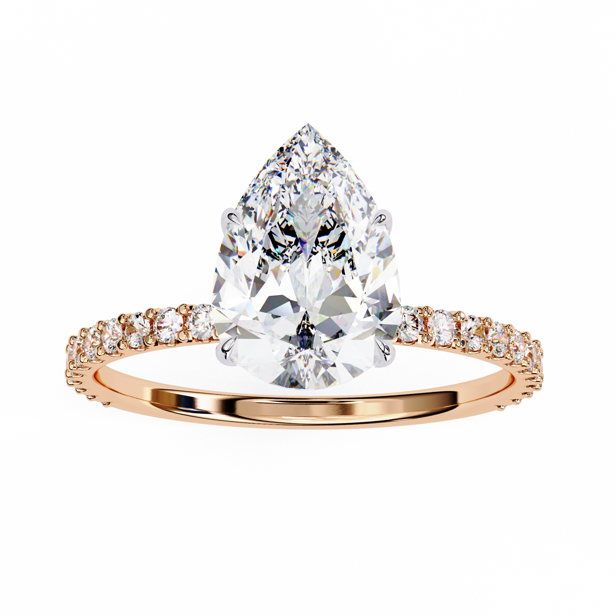 Trinity Solitaire Ring