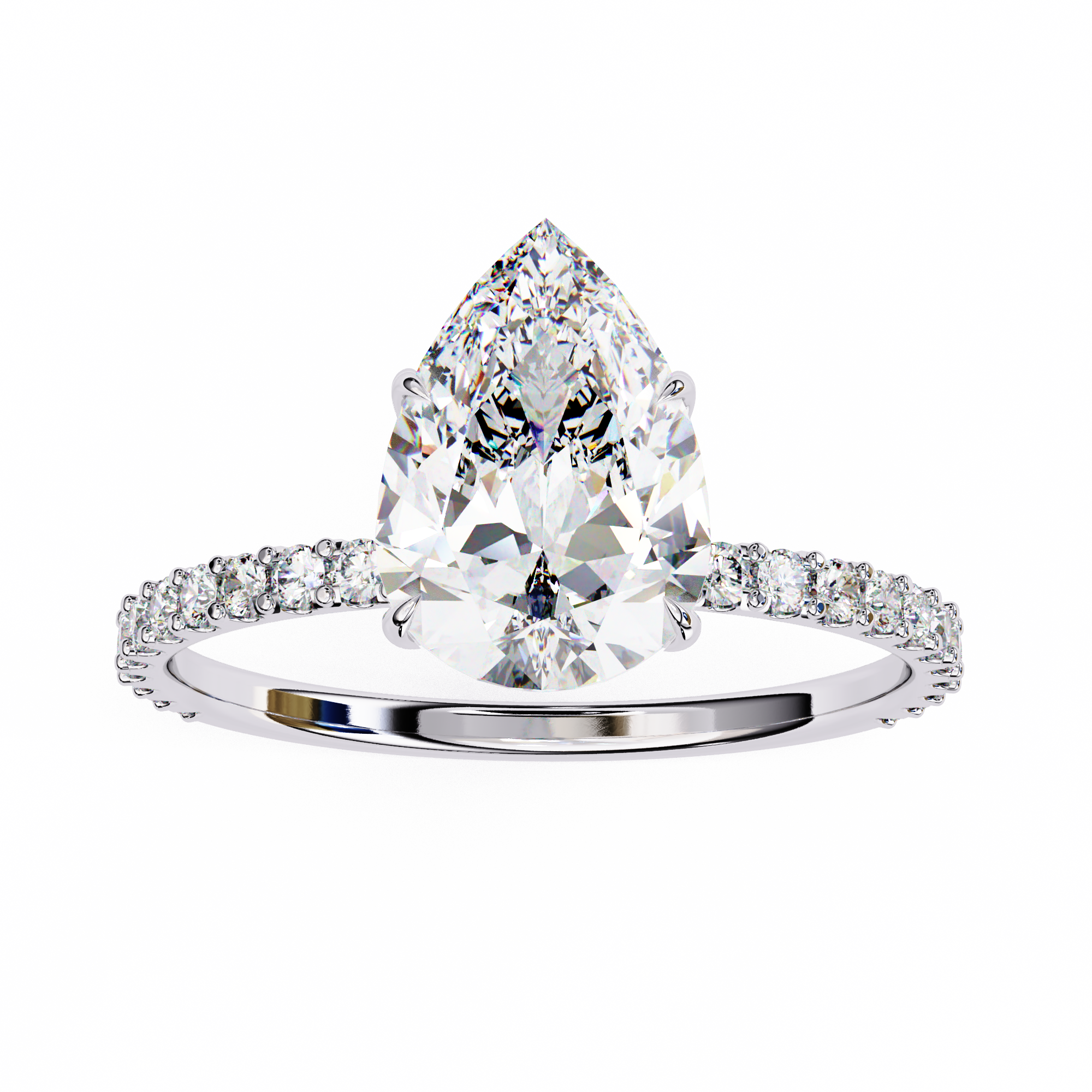 Trinity Solitaire Ring