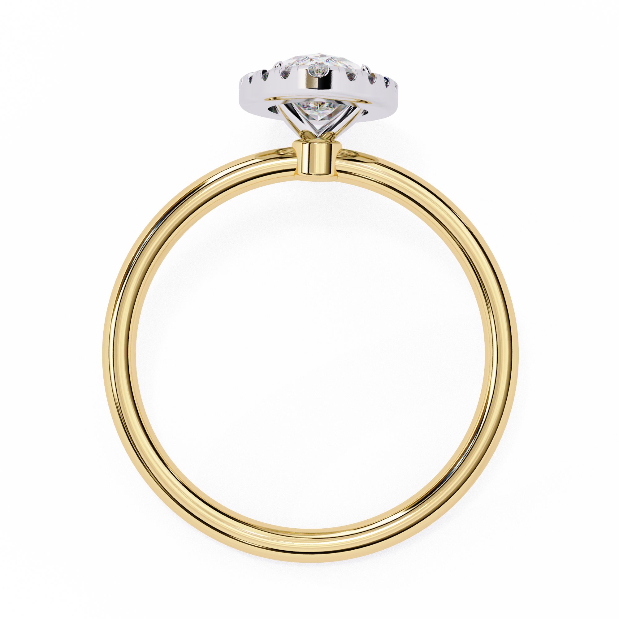 Cassie Halo Ring