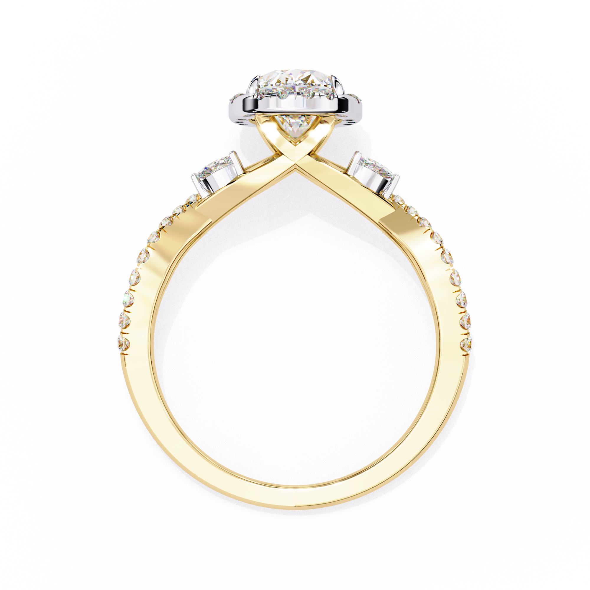 Katniss Solitaire Ring