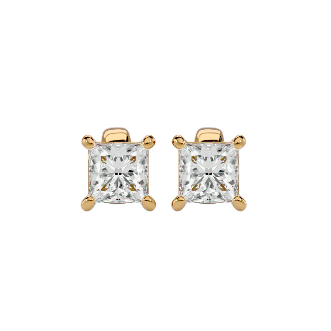 Jolie Solitaire Earring