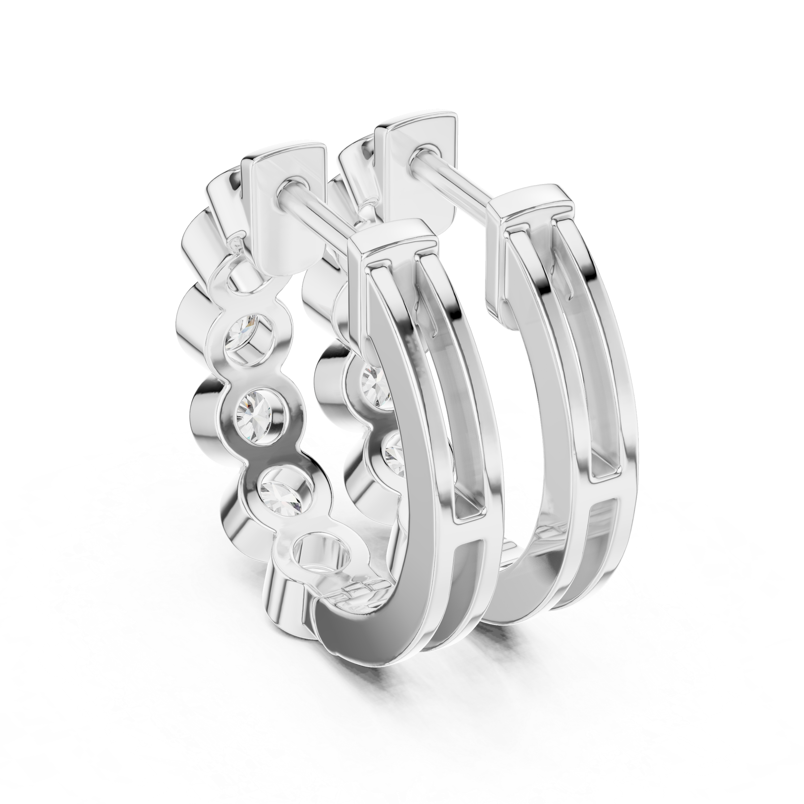 Sara Diamond Earring