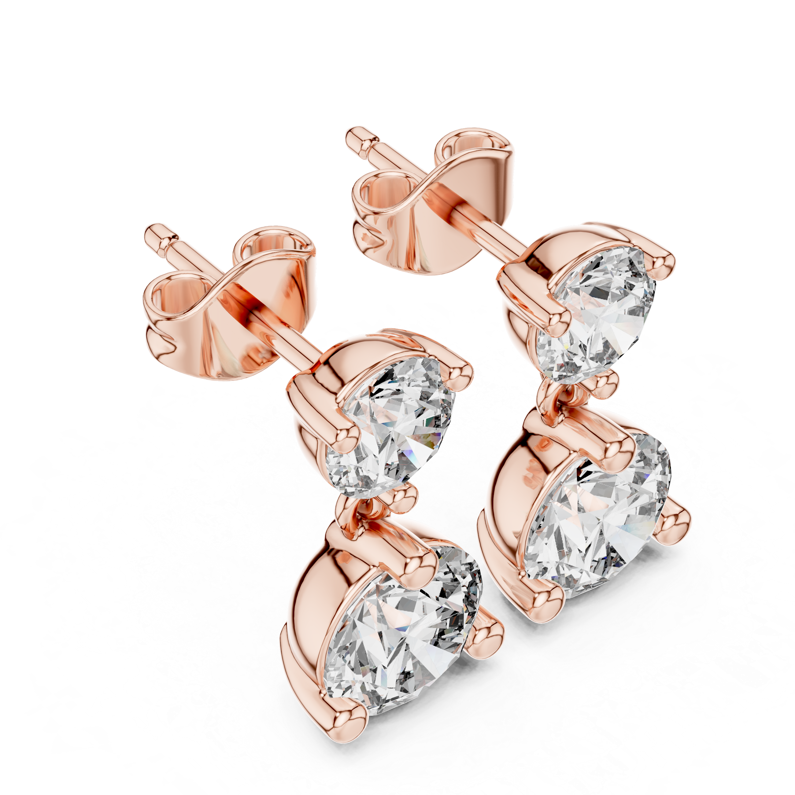 Madelina Solitaire Earring