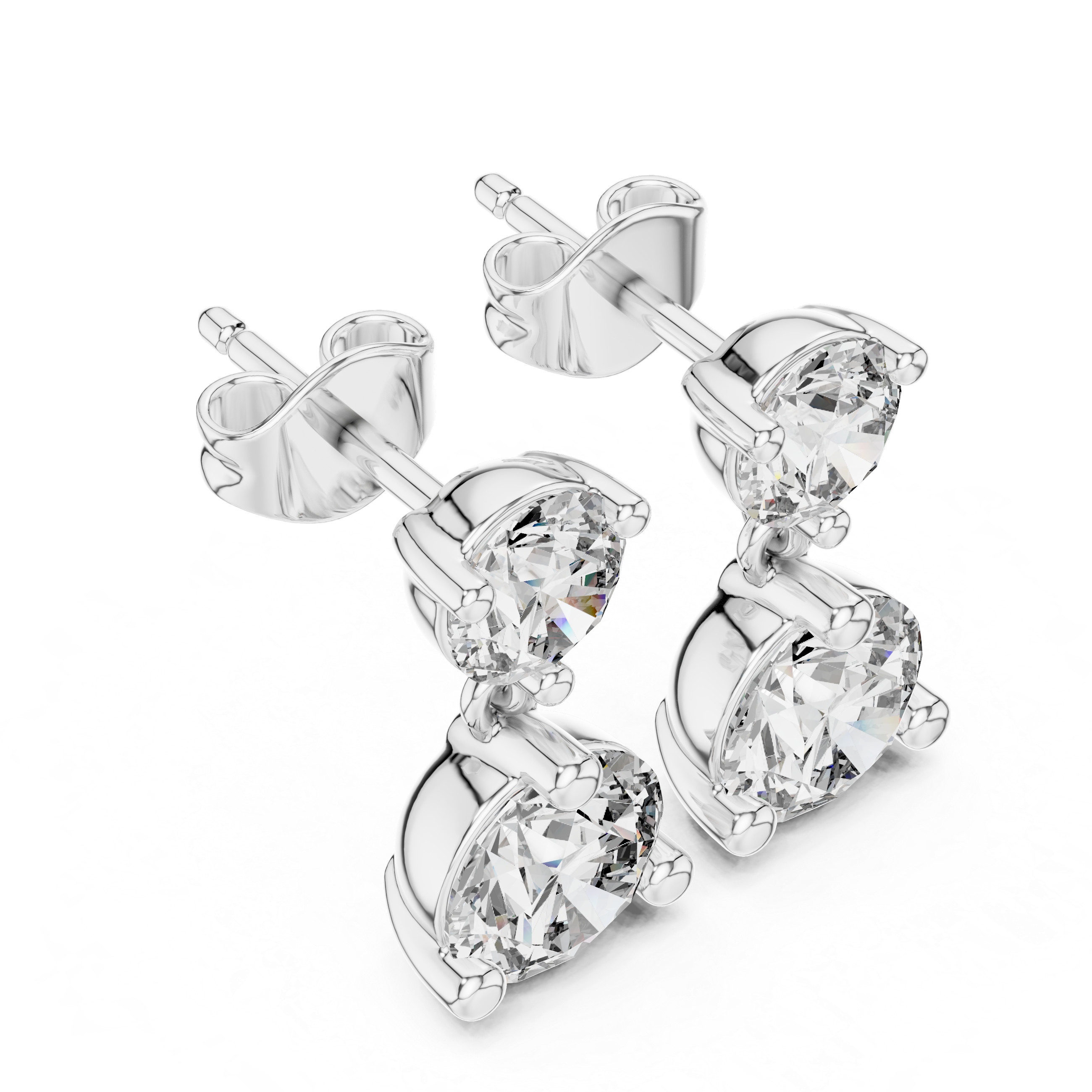Madelina Solitaire Earring