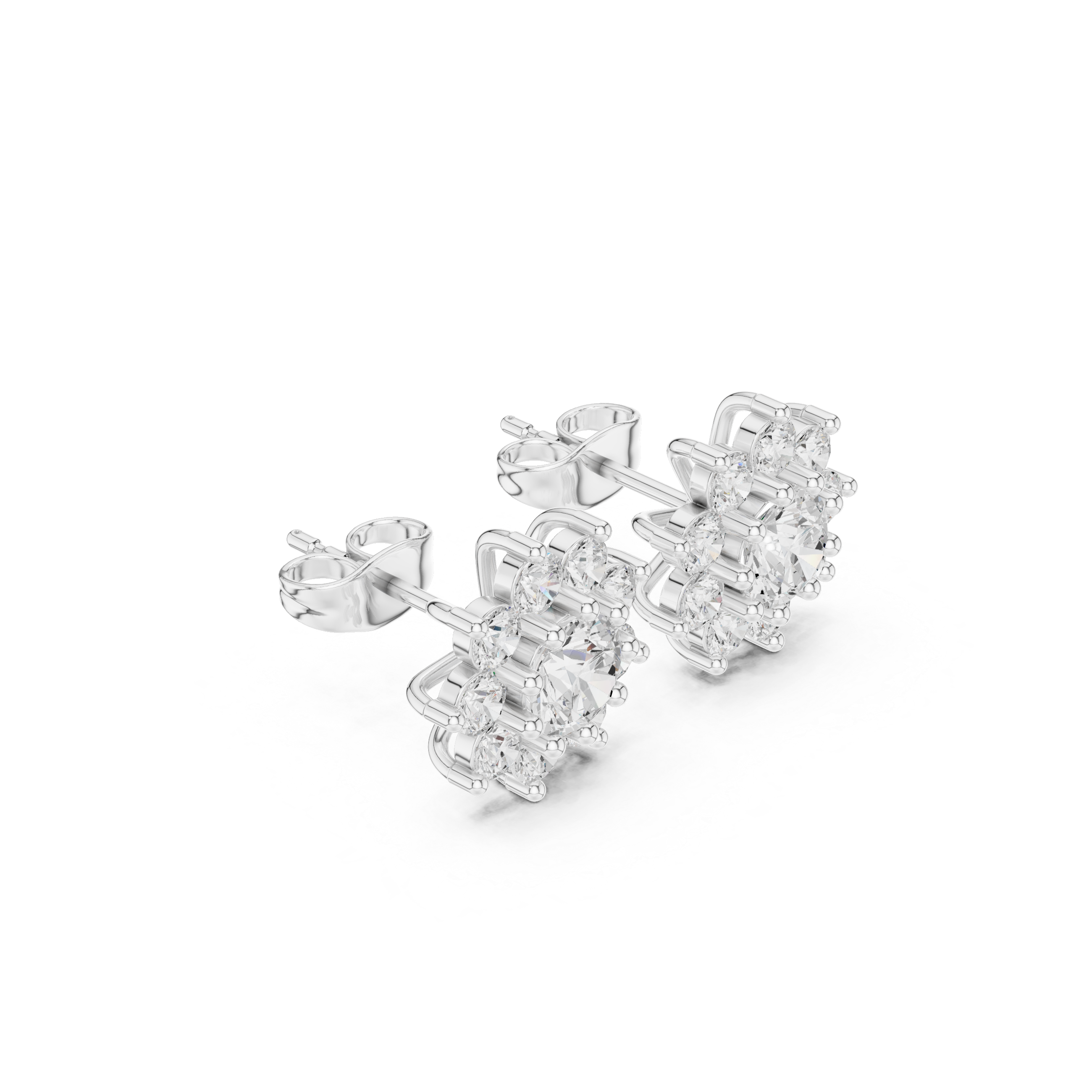 Claire Solitaire Earring