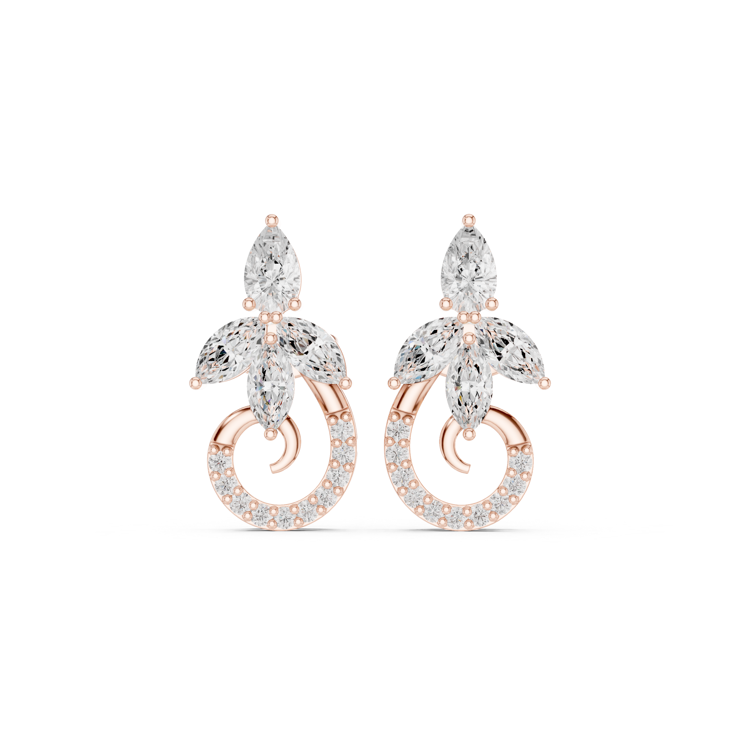 Mallory Diamond Earring