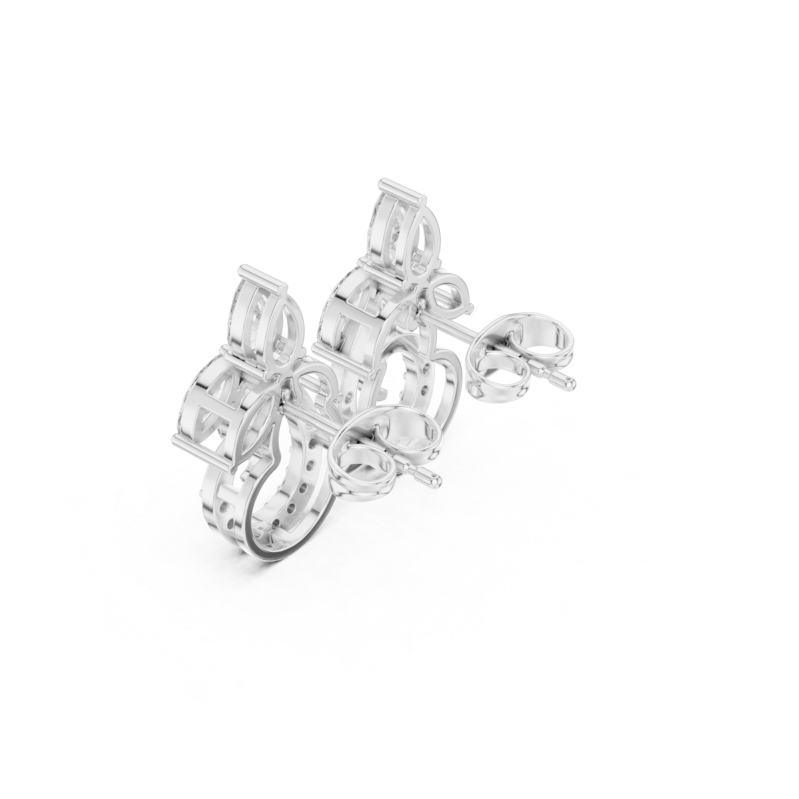 Mallory Diamond Earring