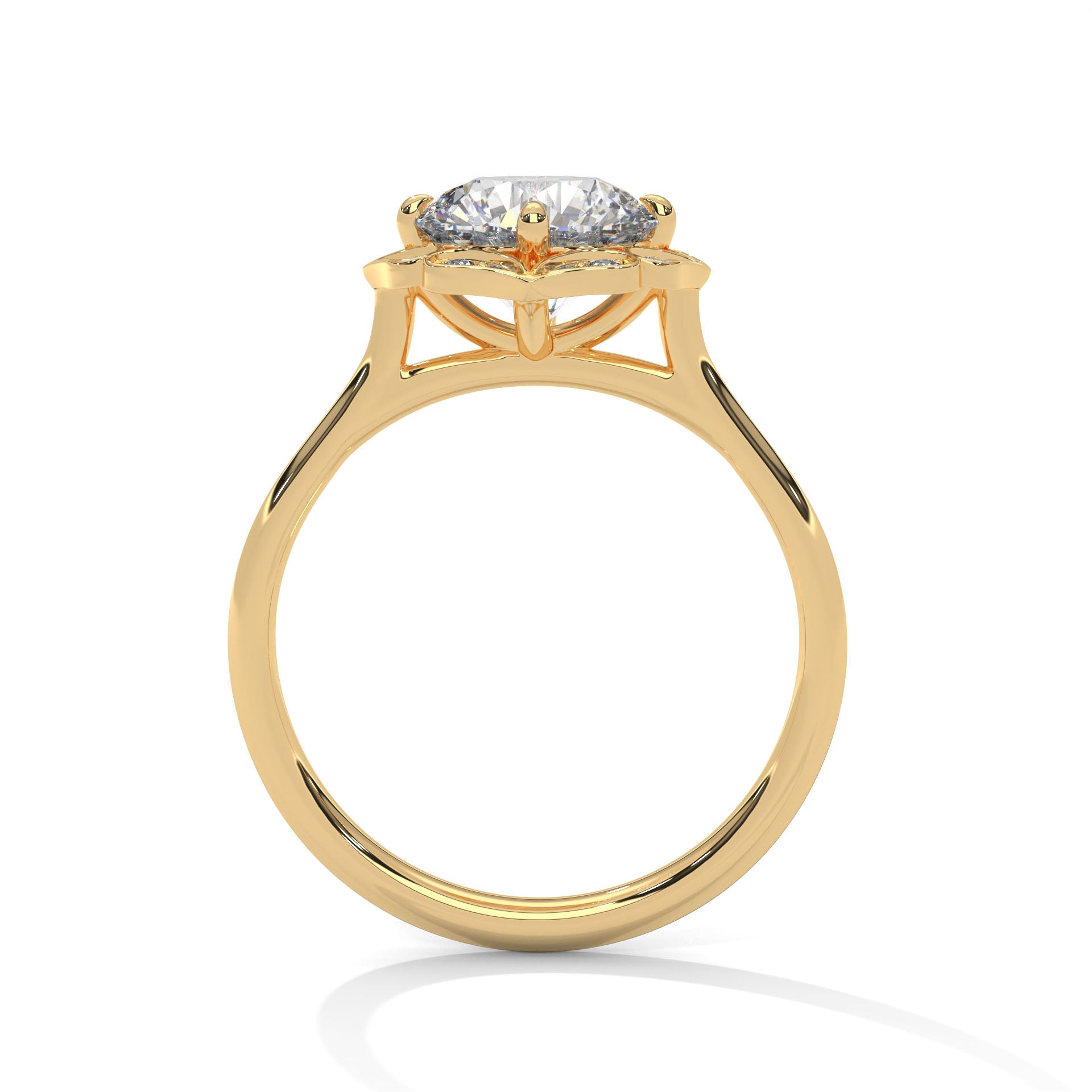 Verve Solitaire Ring