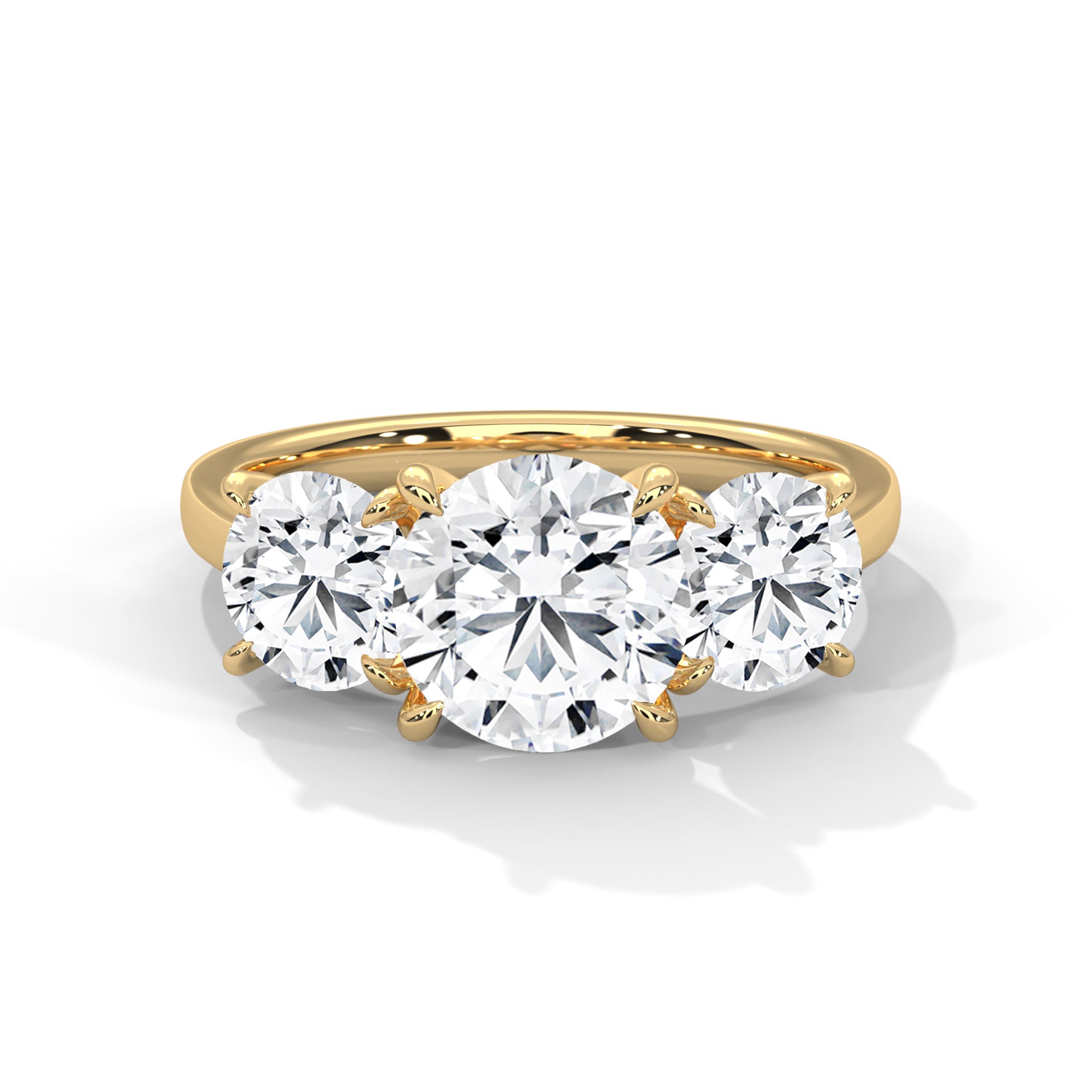 Blakely Three Sone Ring
