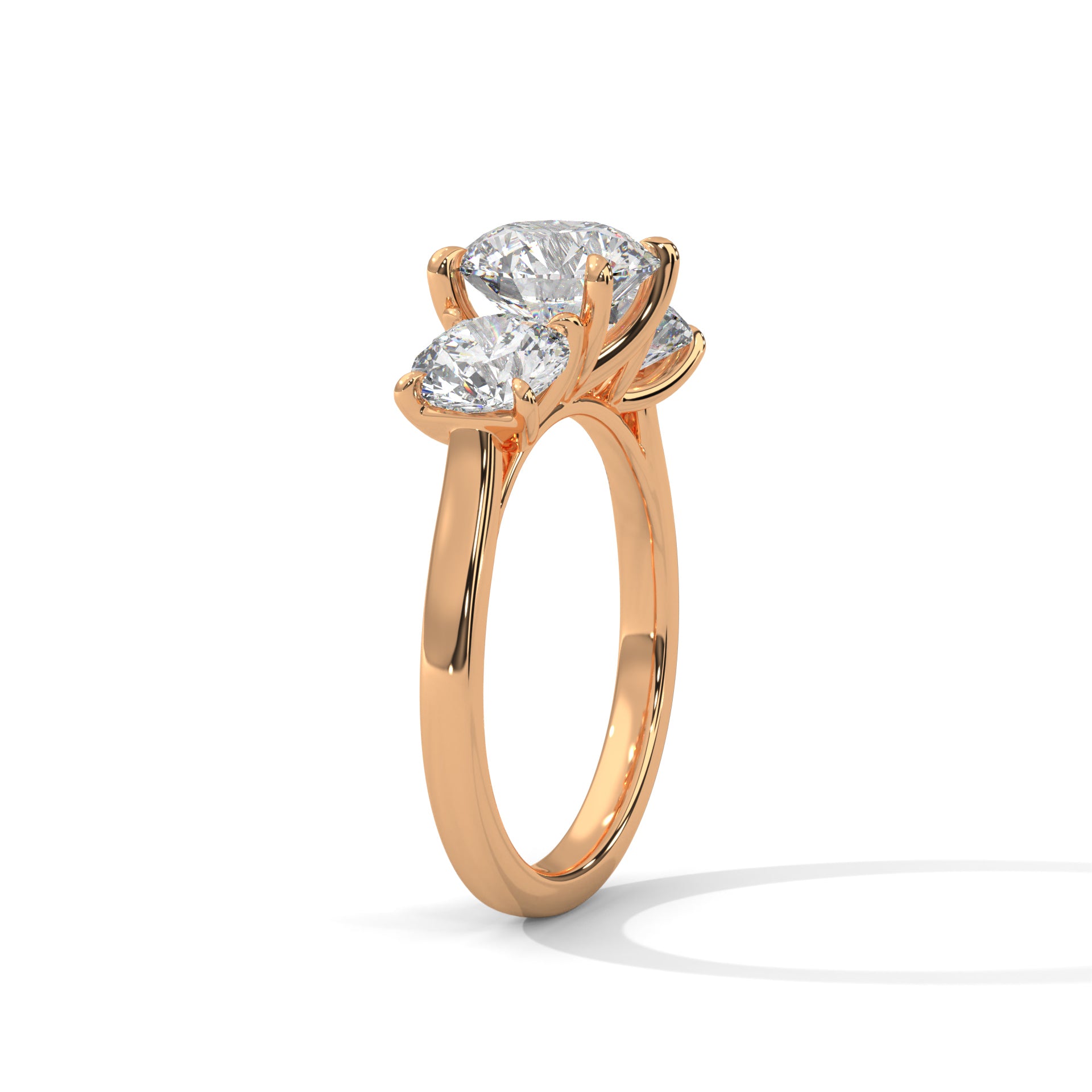 Blakely Three Sone Ring