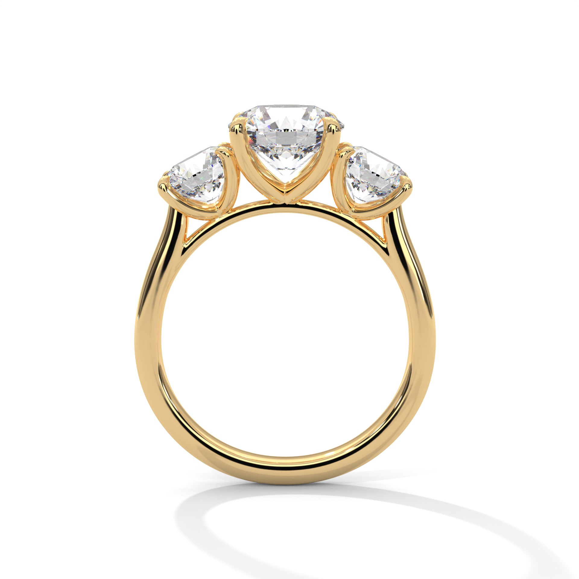 Blakely Three Sone Ring