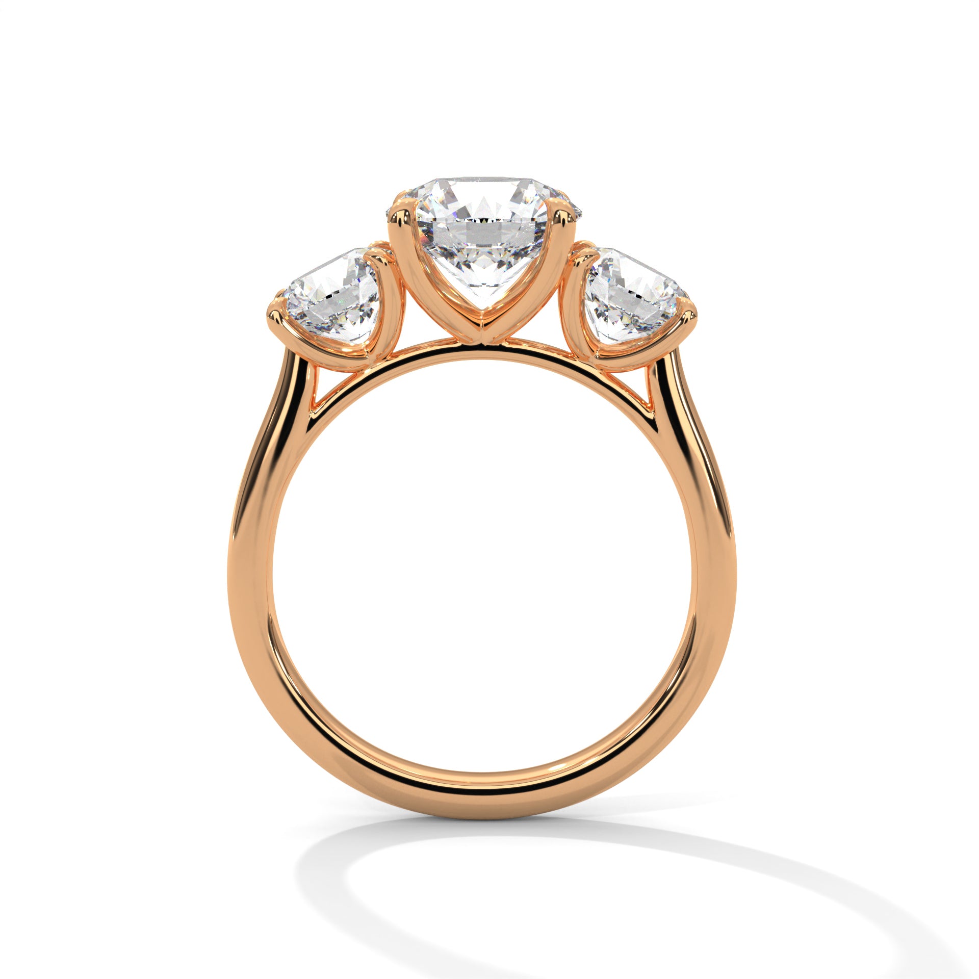 Blakely Three Sone Ring