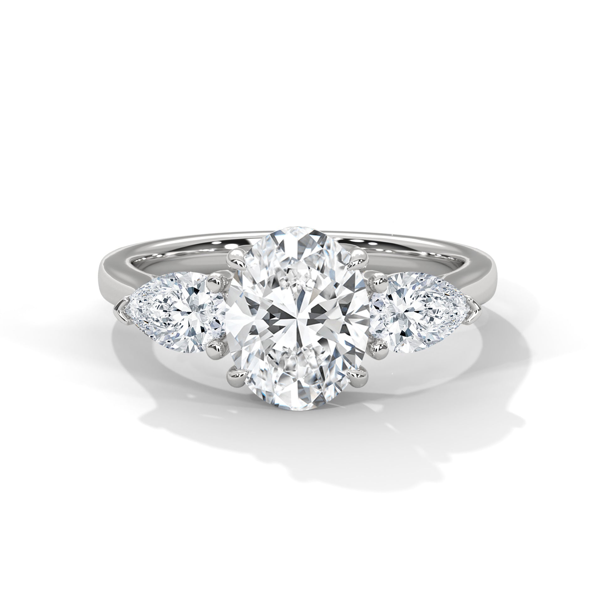 Zara Three Sone Ring