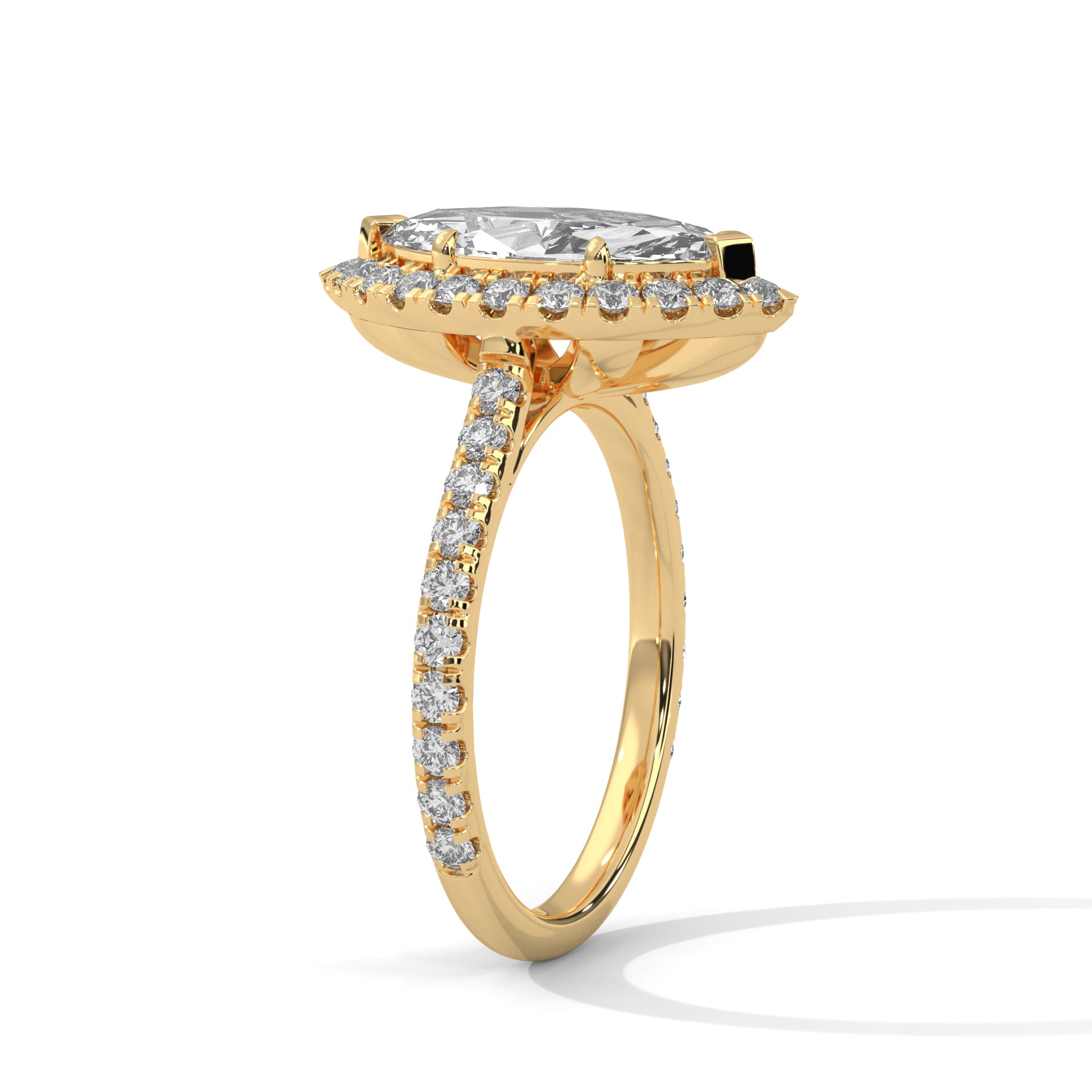 Janet Halo Ring