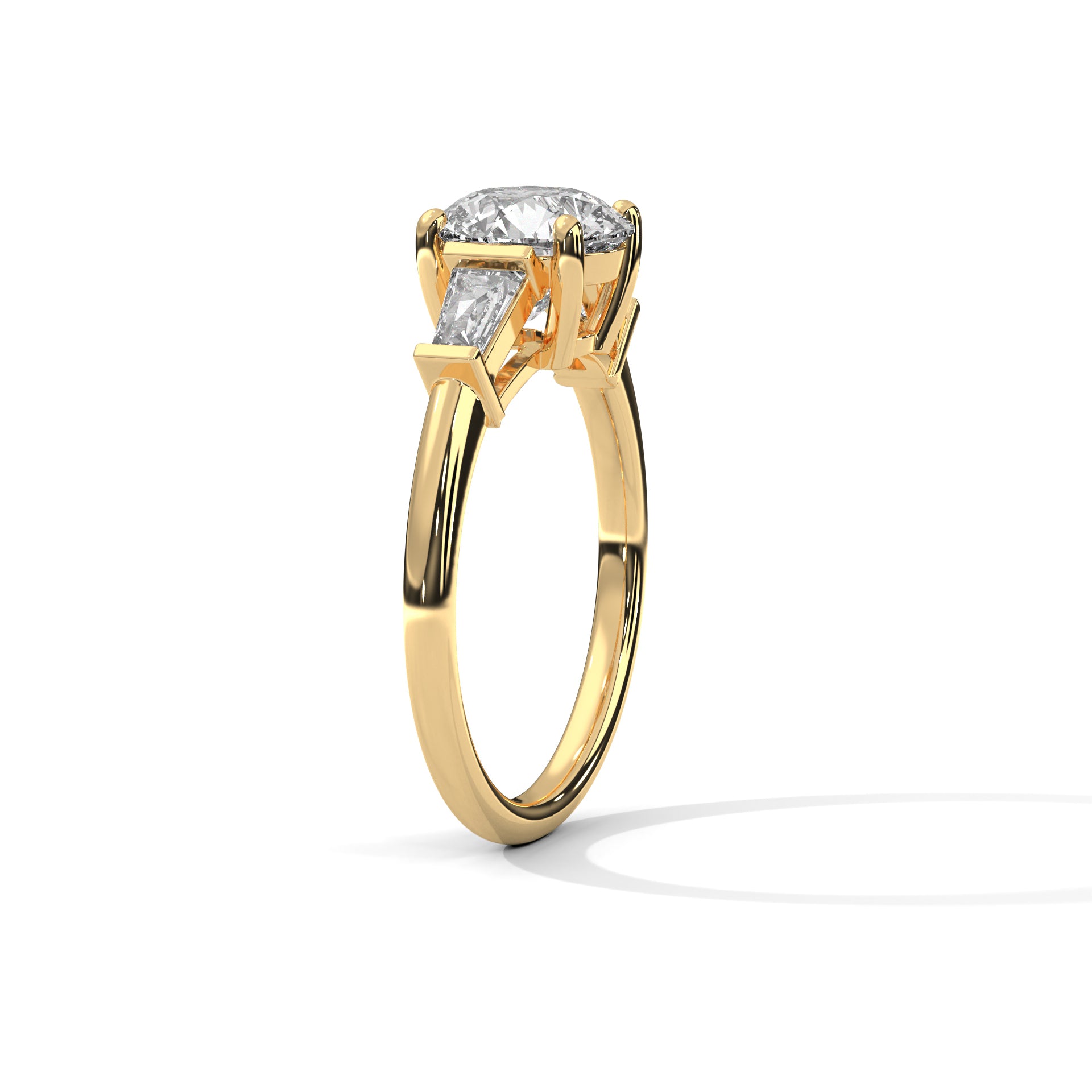 Nora Three Sone Ring