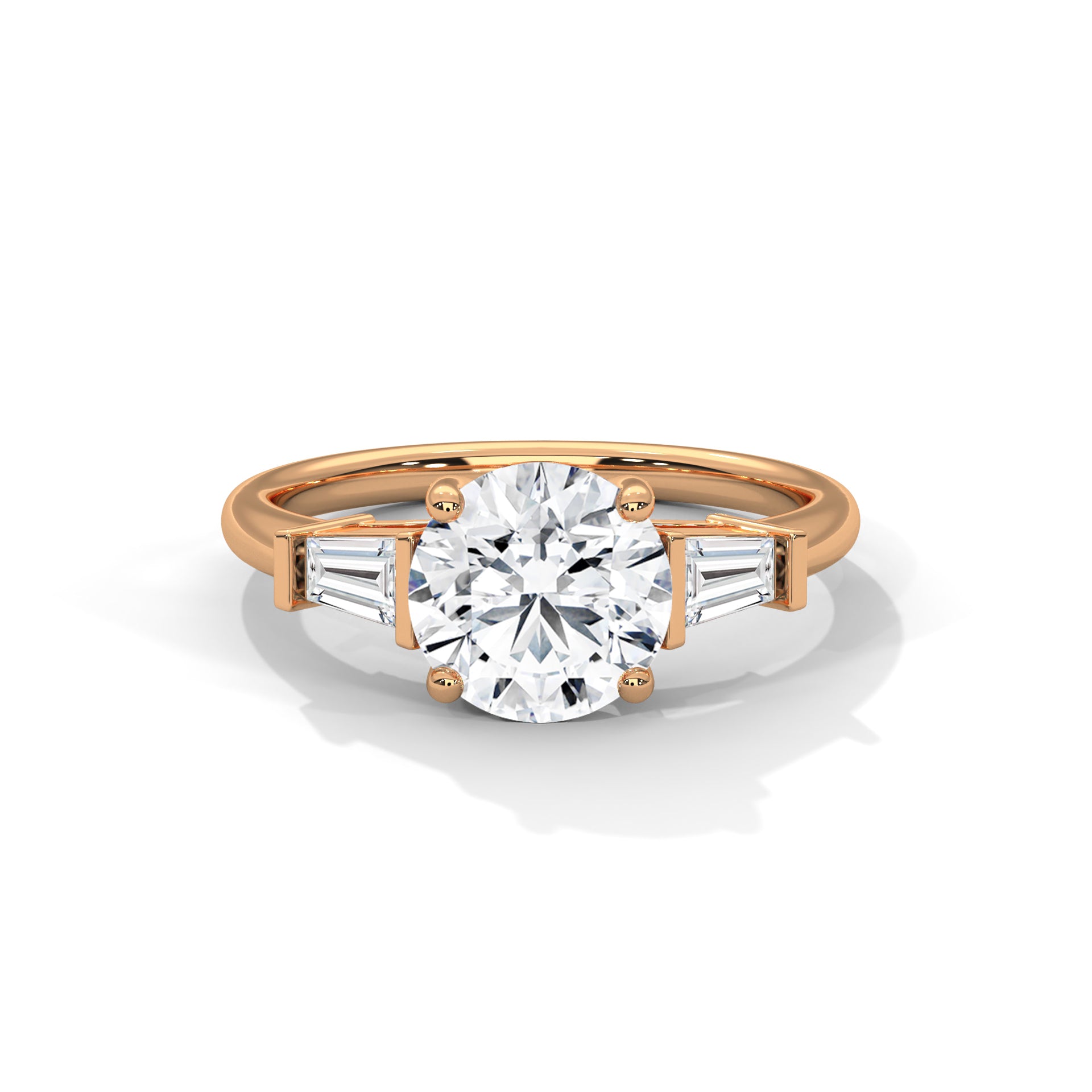 Nora Three Sone Ring