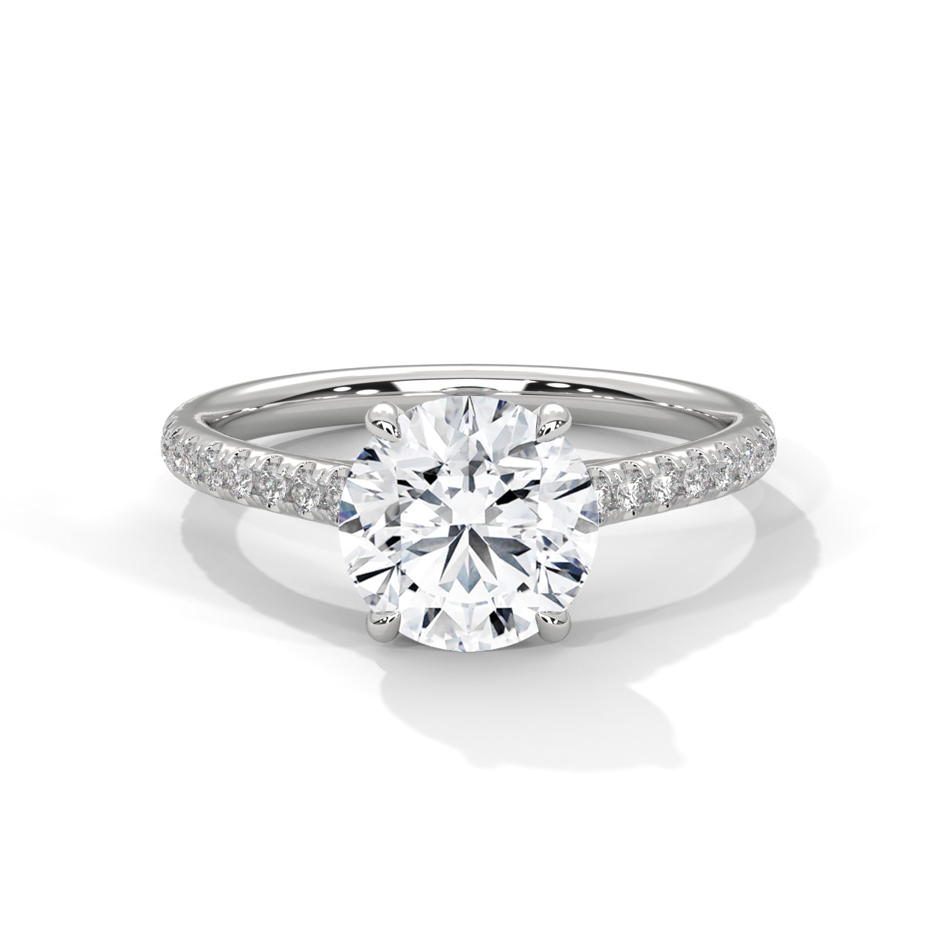 Iris Solitaire Ring