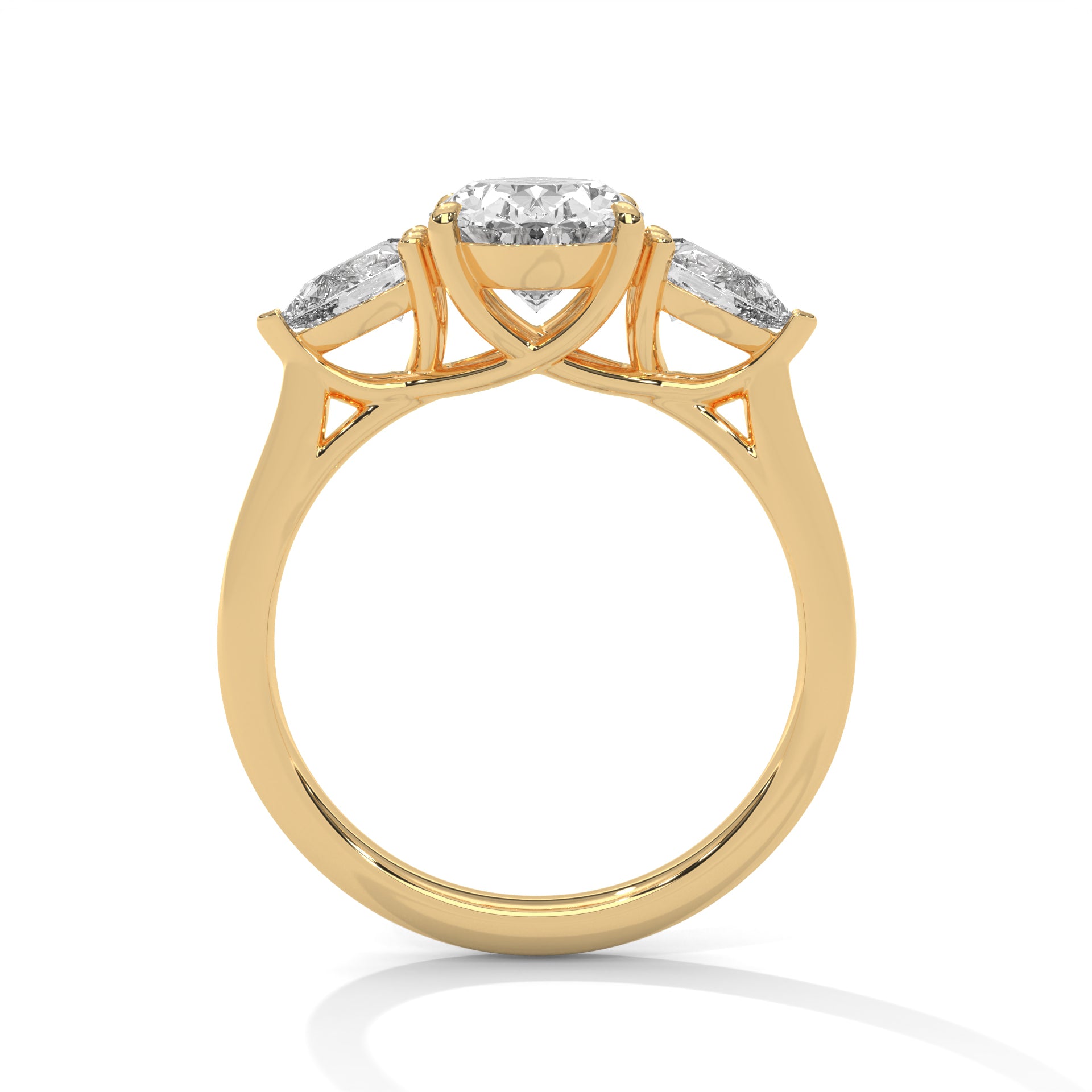 Malia Three Sone Ring