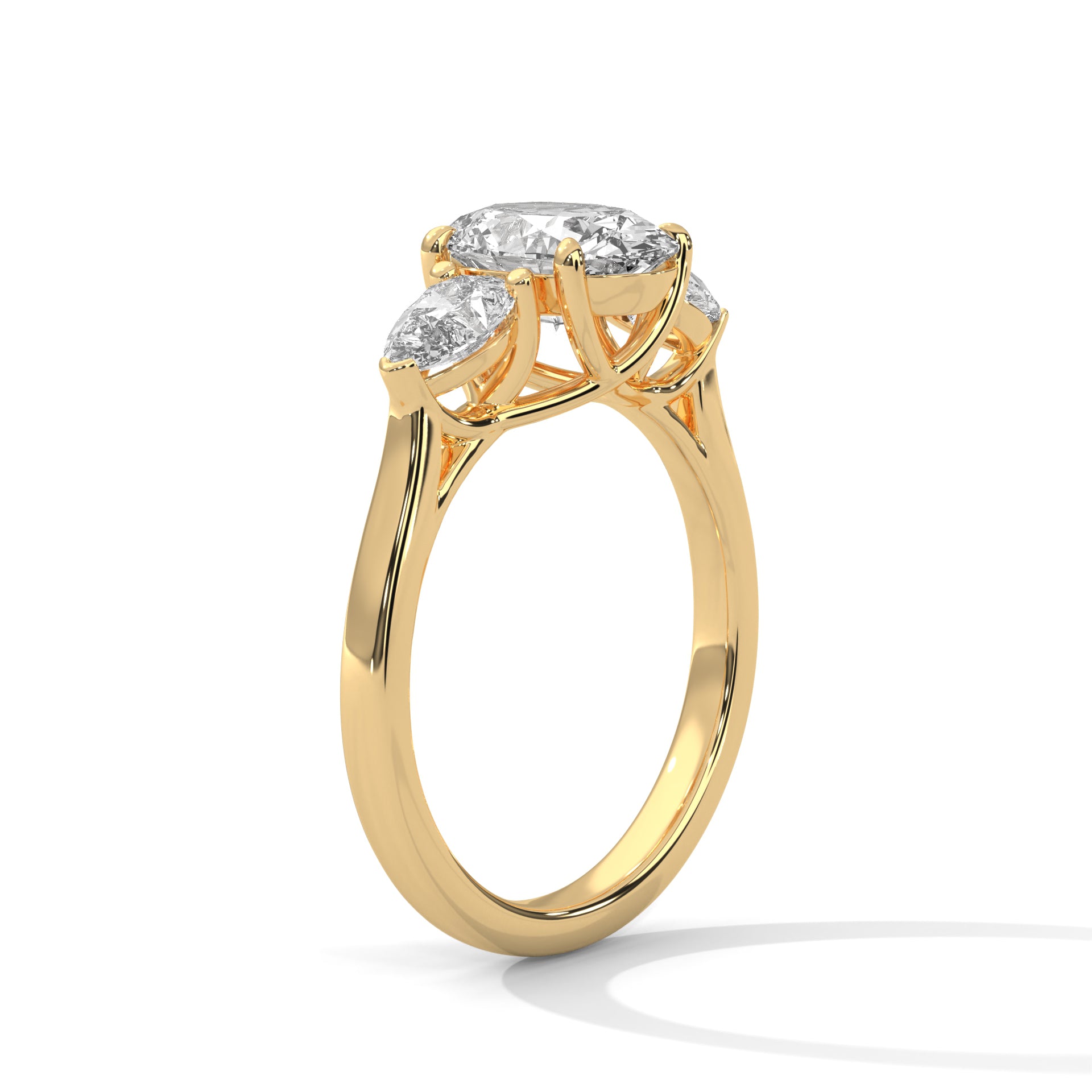 Malia Three Sone Ring