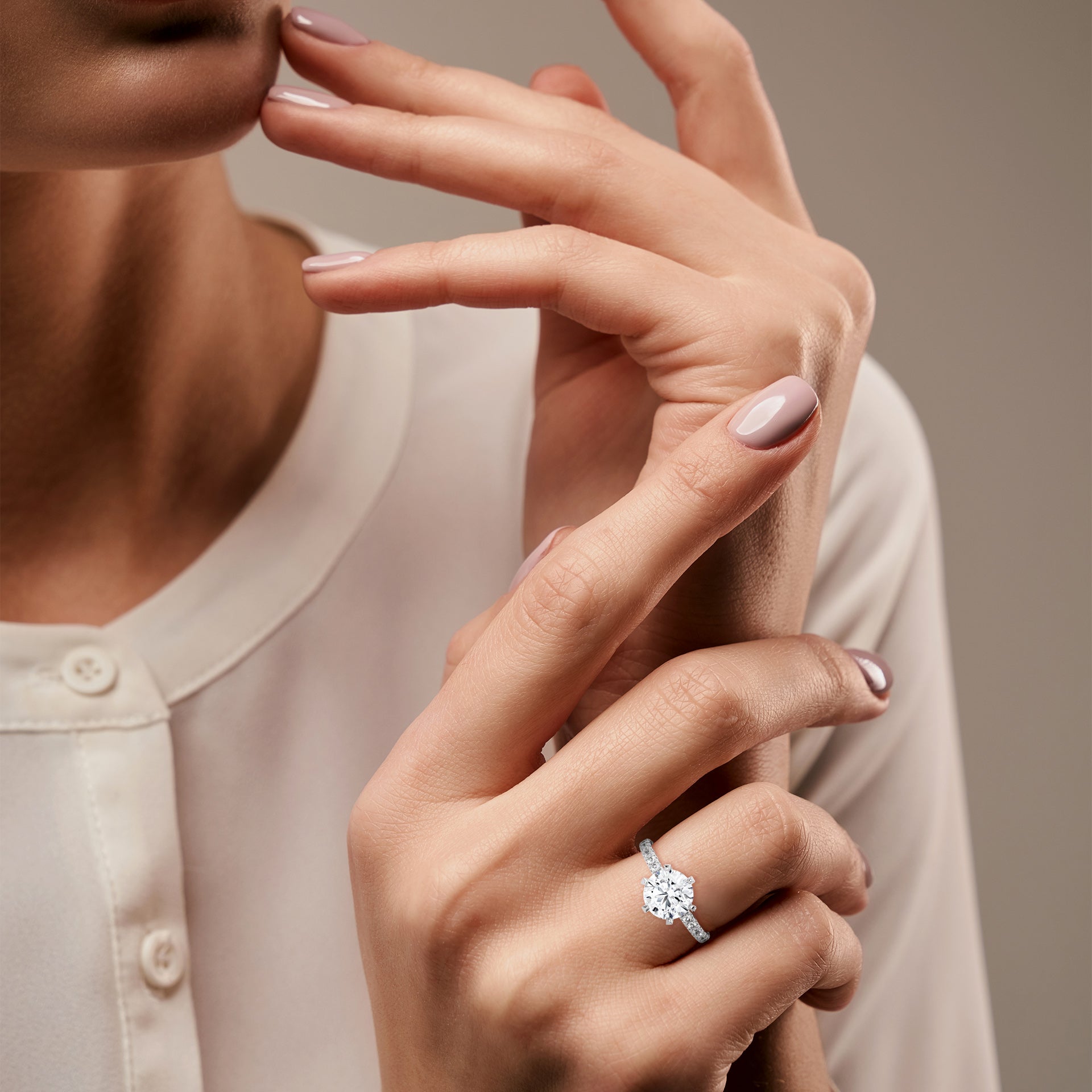 Ava Solitaire Ring