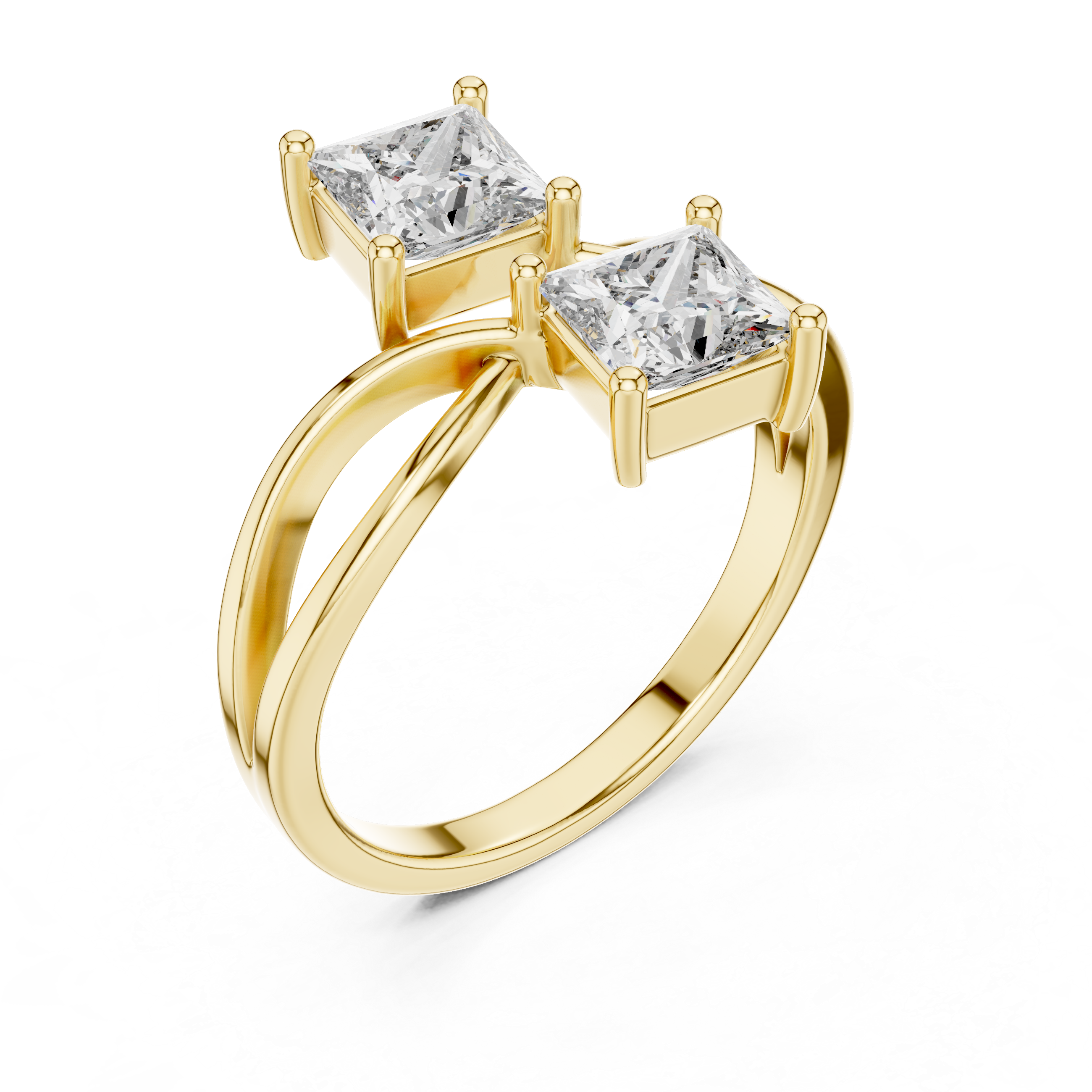 Rosa Solitaire Ring