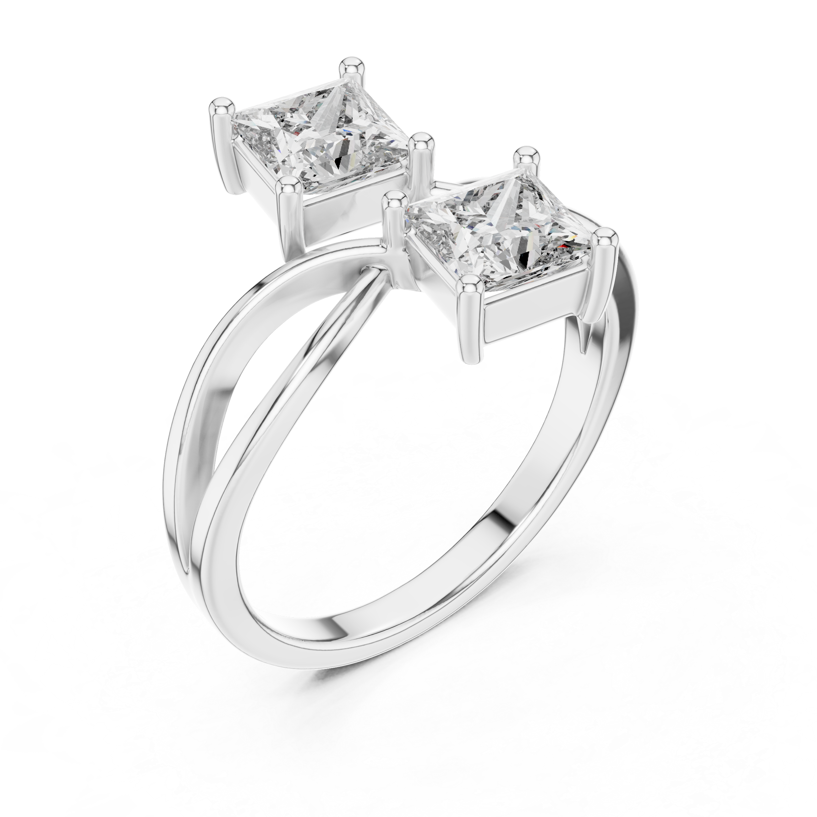 Rosa Solitaire Ring