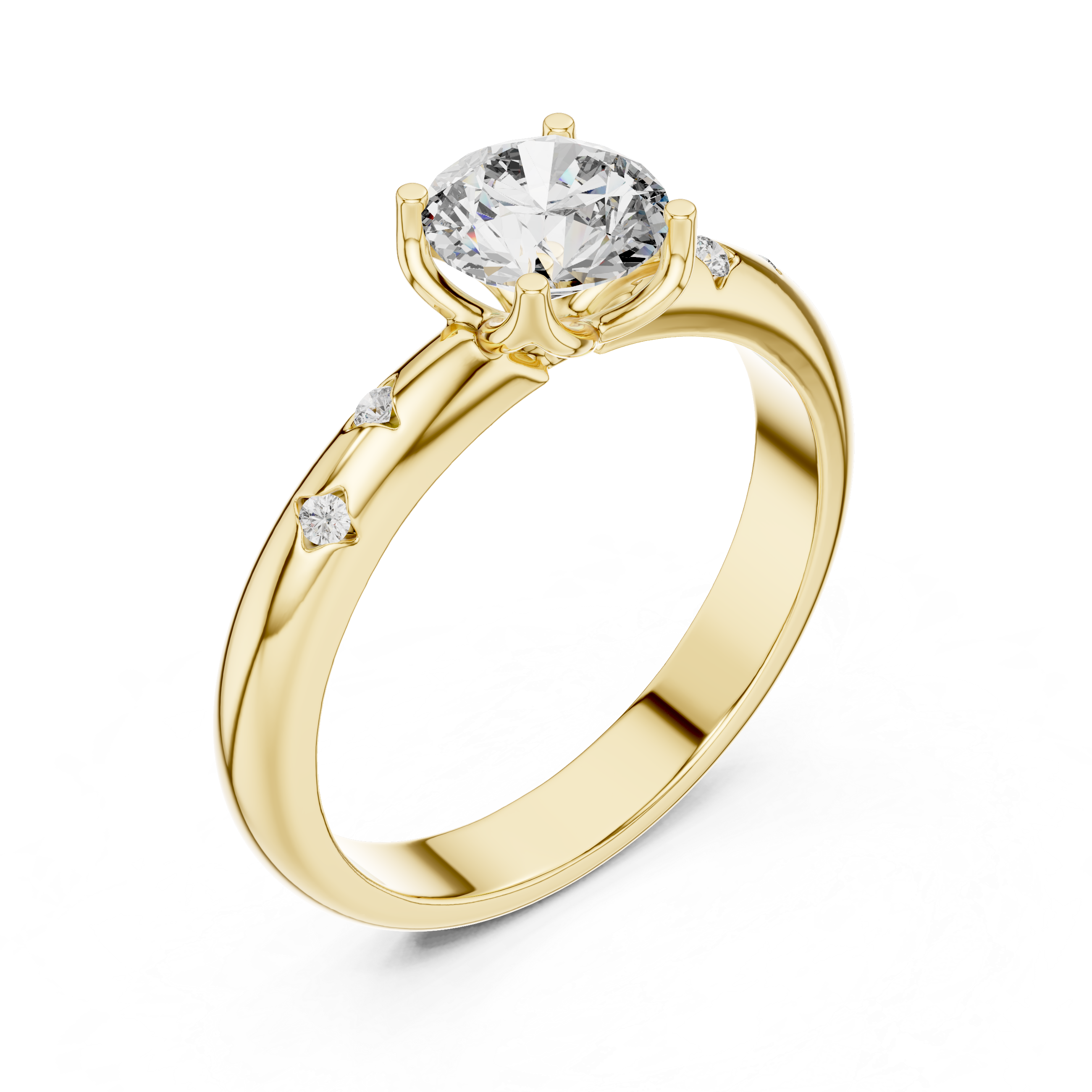 Aria Solitaire Ring