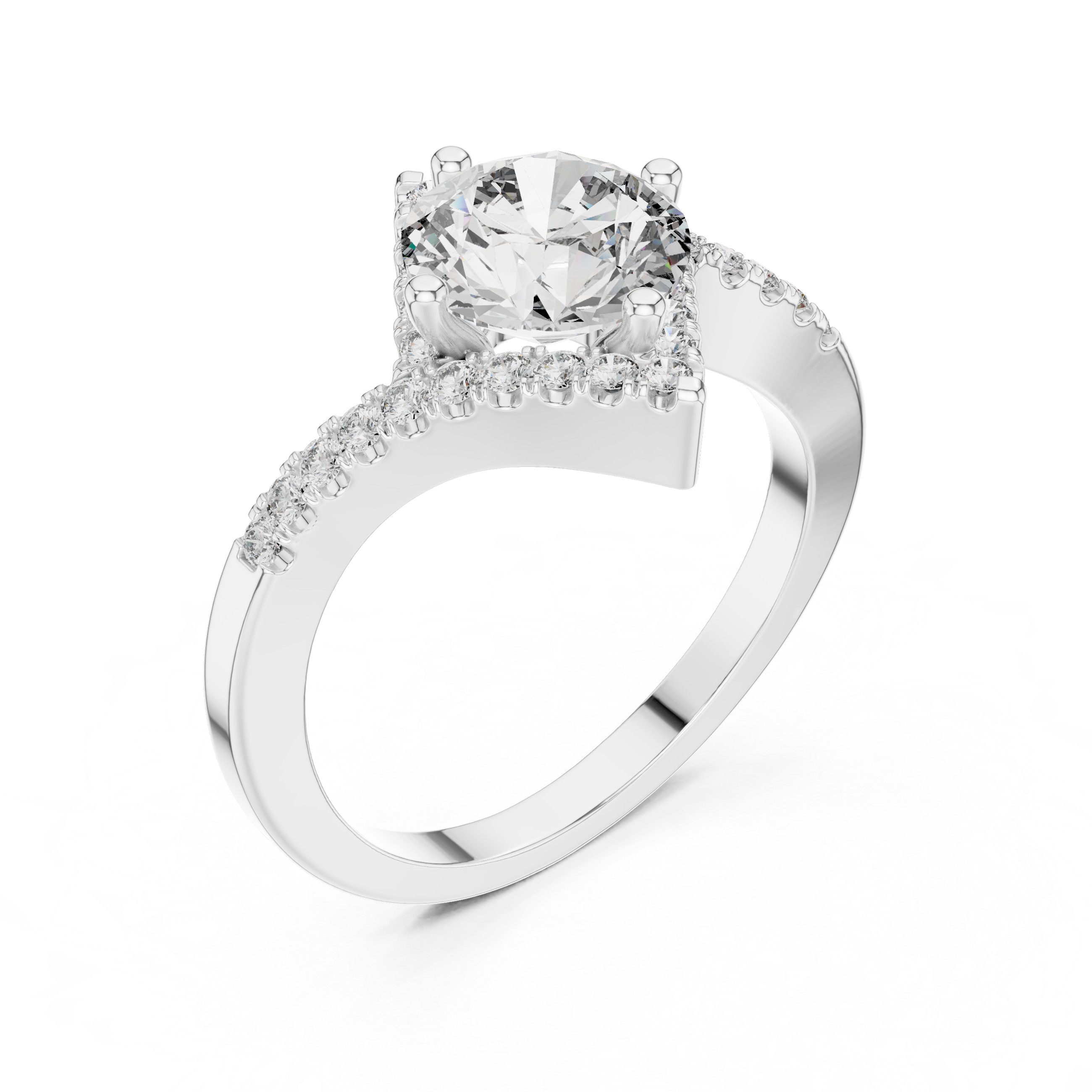 Eva Solitaire Ring