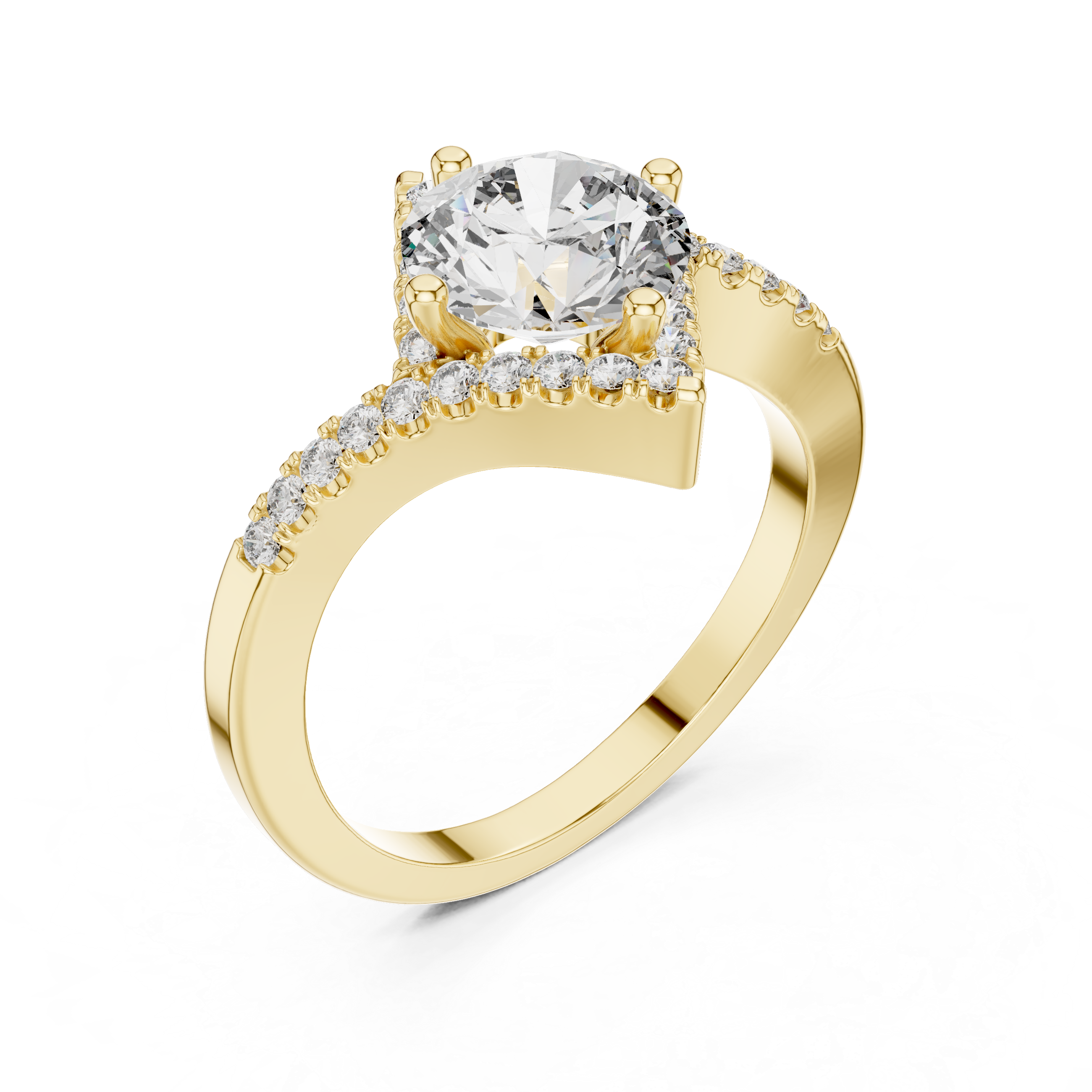 Eva Solitaire Ring