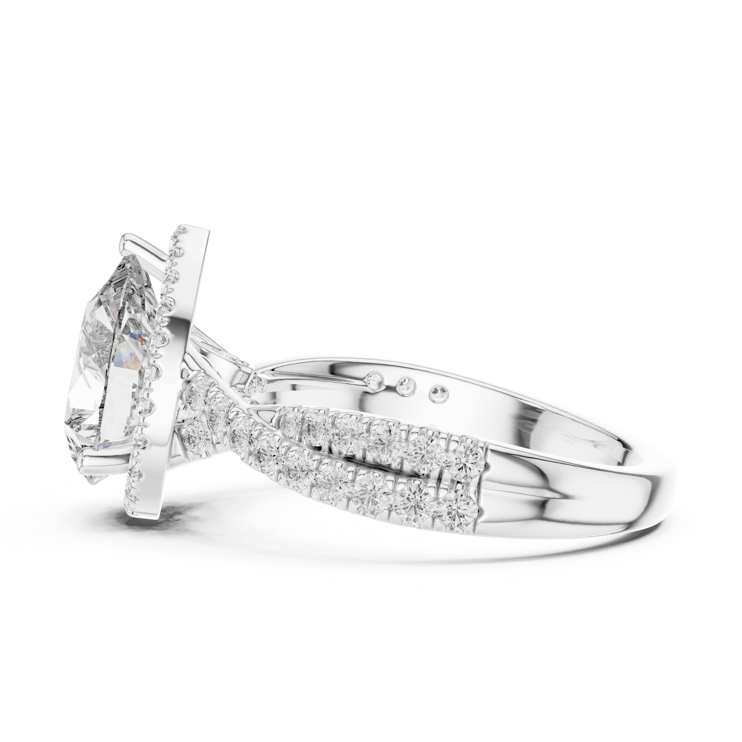 Alpha Solitaire Ring
