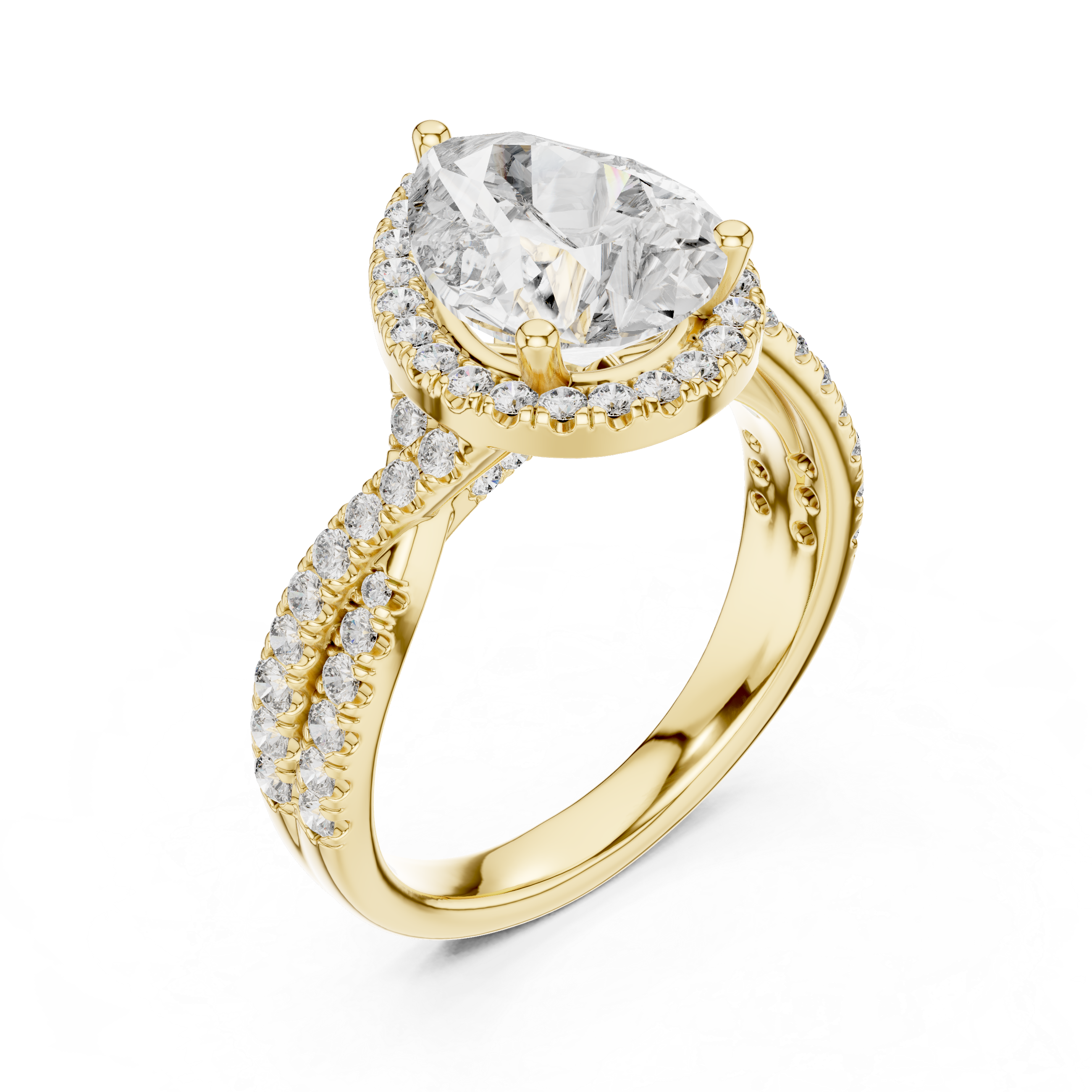 Alpha Solitaire Ring