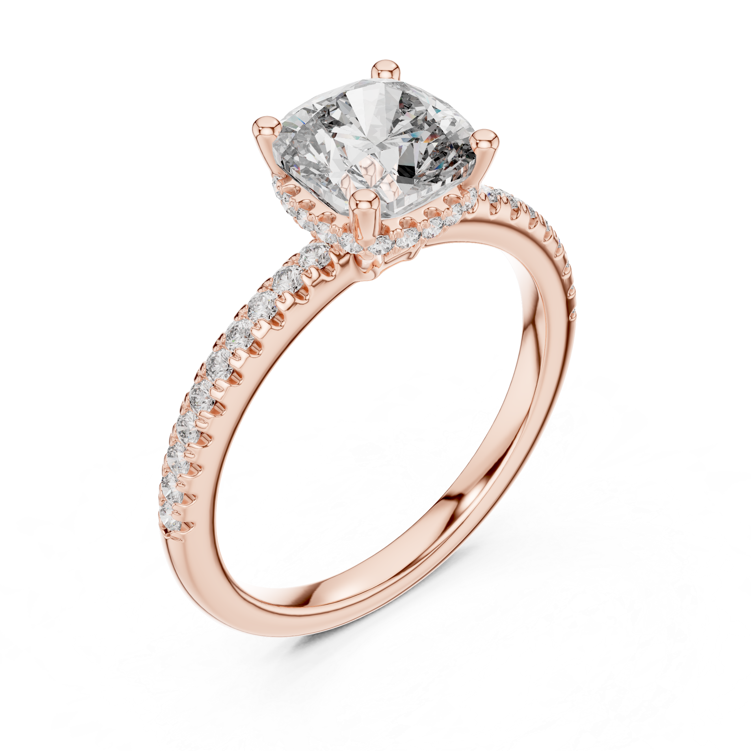 Lily Solitaire Ring