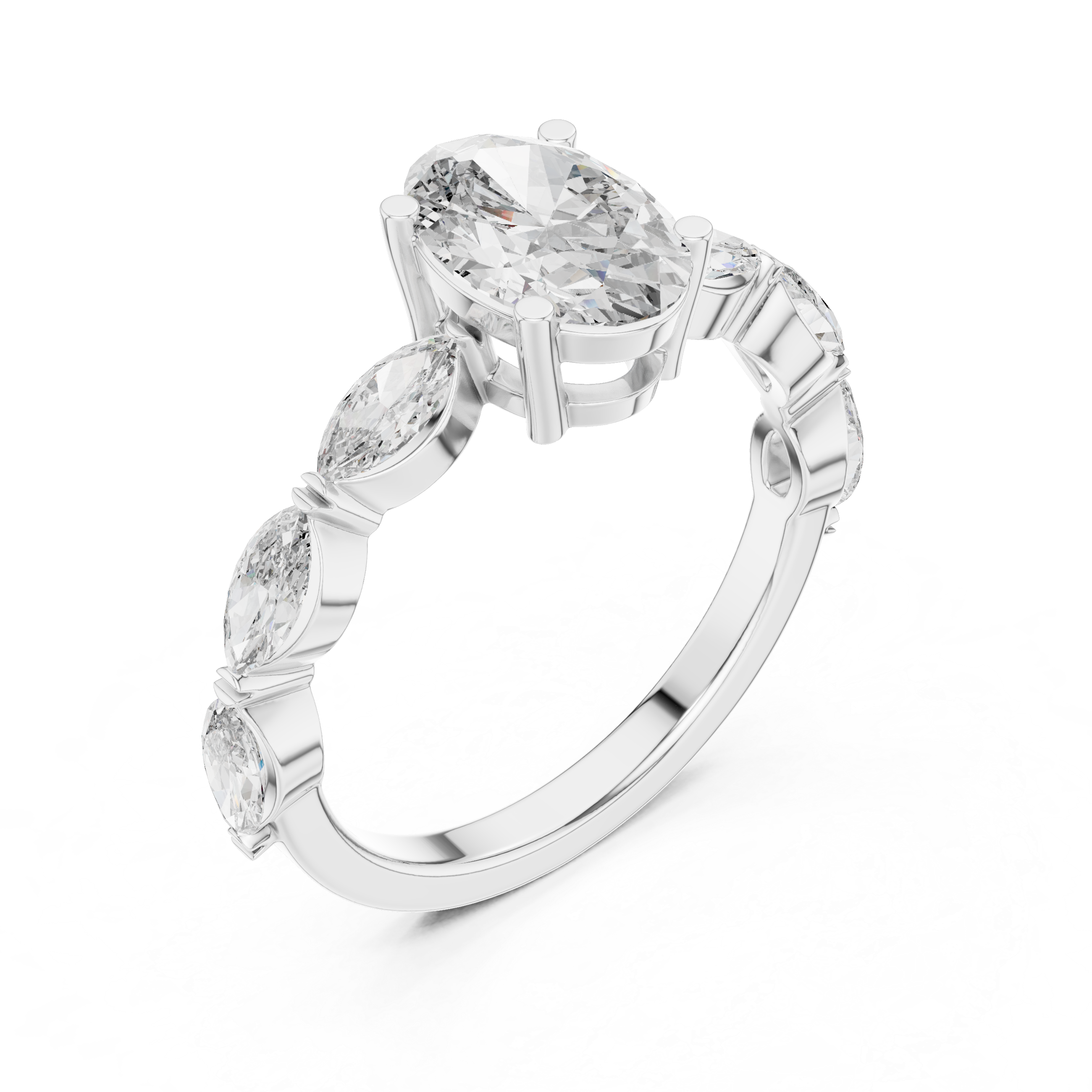 Titania Solitaire Ring